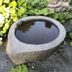 China Antique Stone "Tear Drop" Planter Water Basin