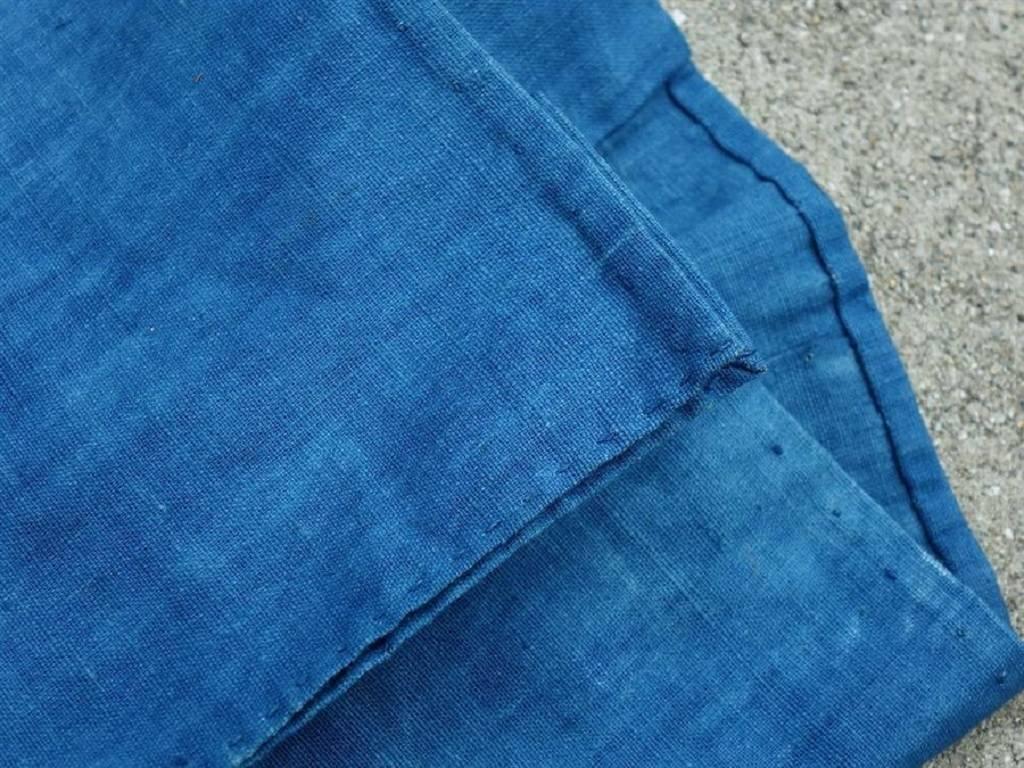 Japanese Fine Antique Samurai Indigo Dyed 