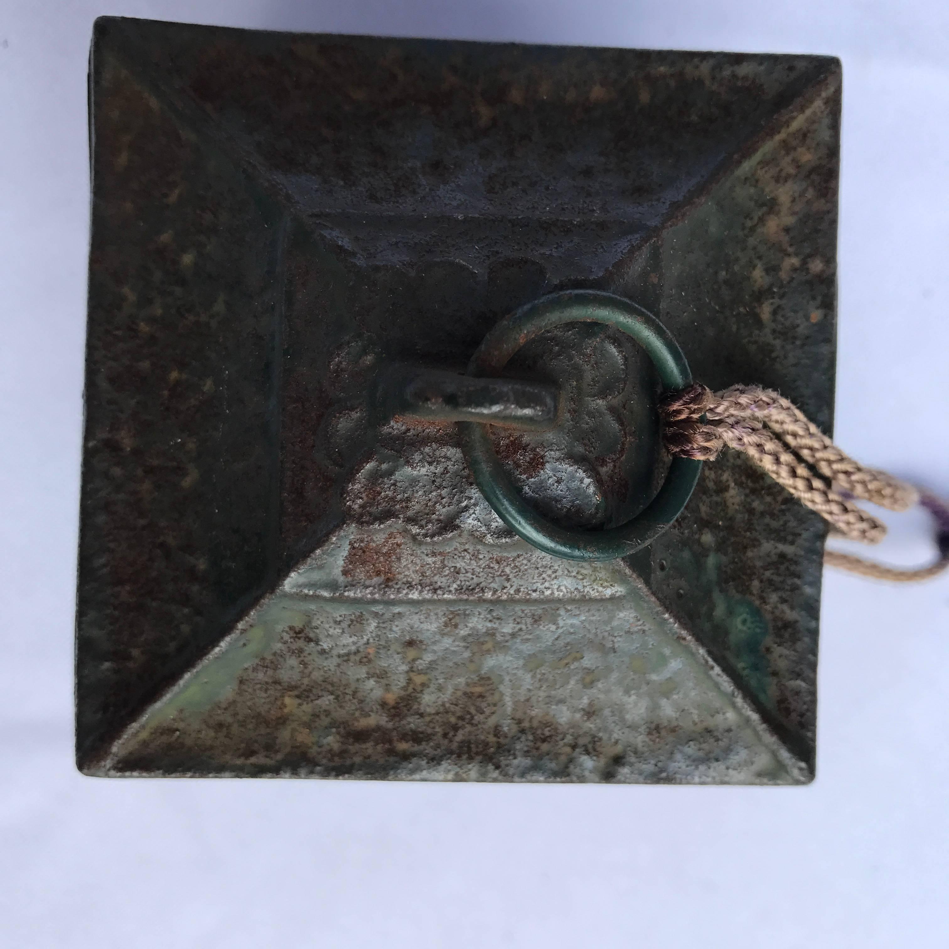 Cast Japanese Old Lantern Wind Chime