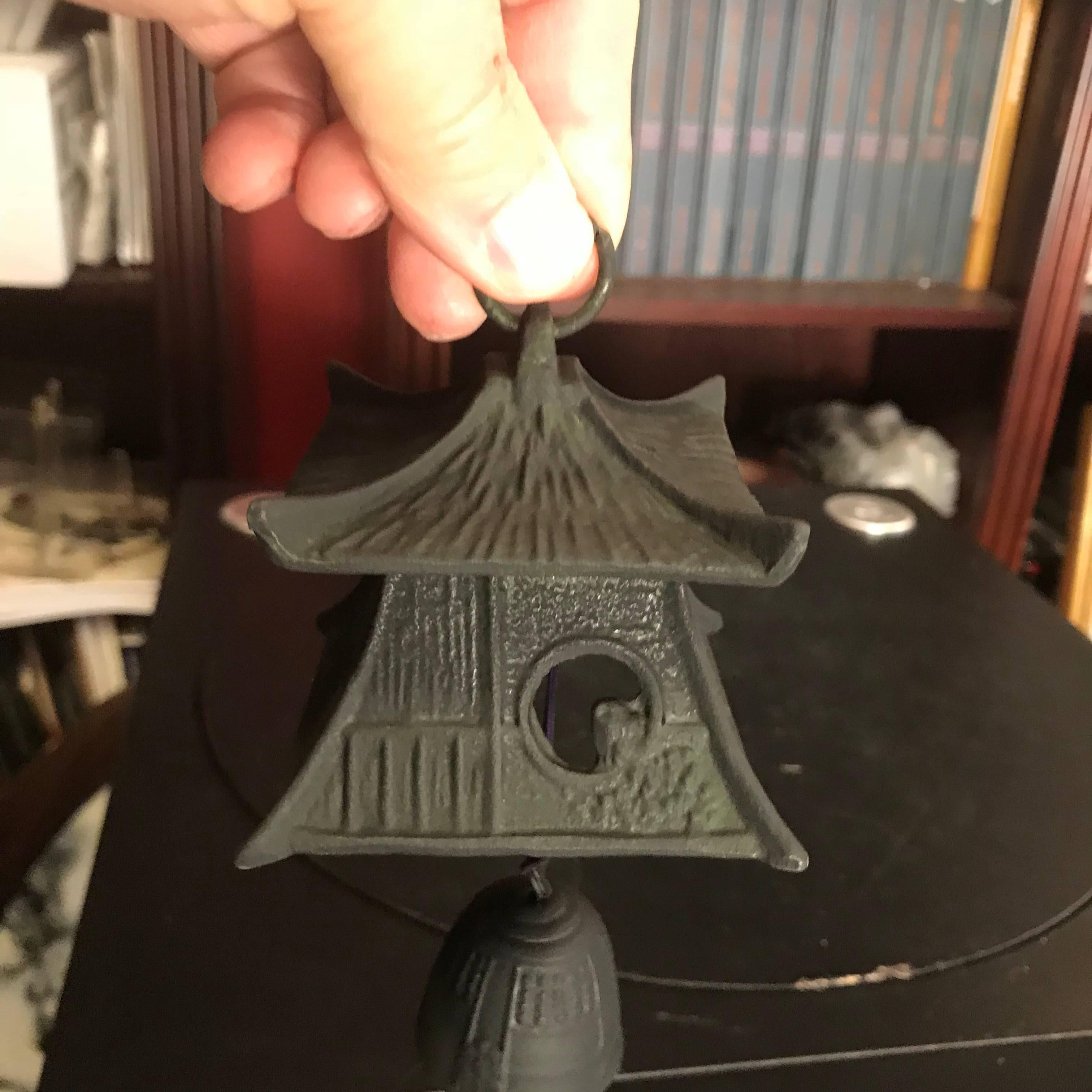 Bronze Japanese Old Lantern Wind Chime