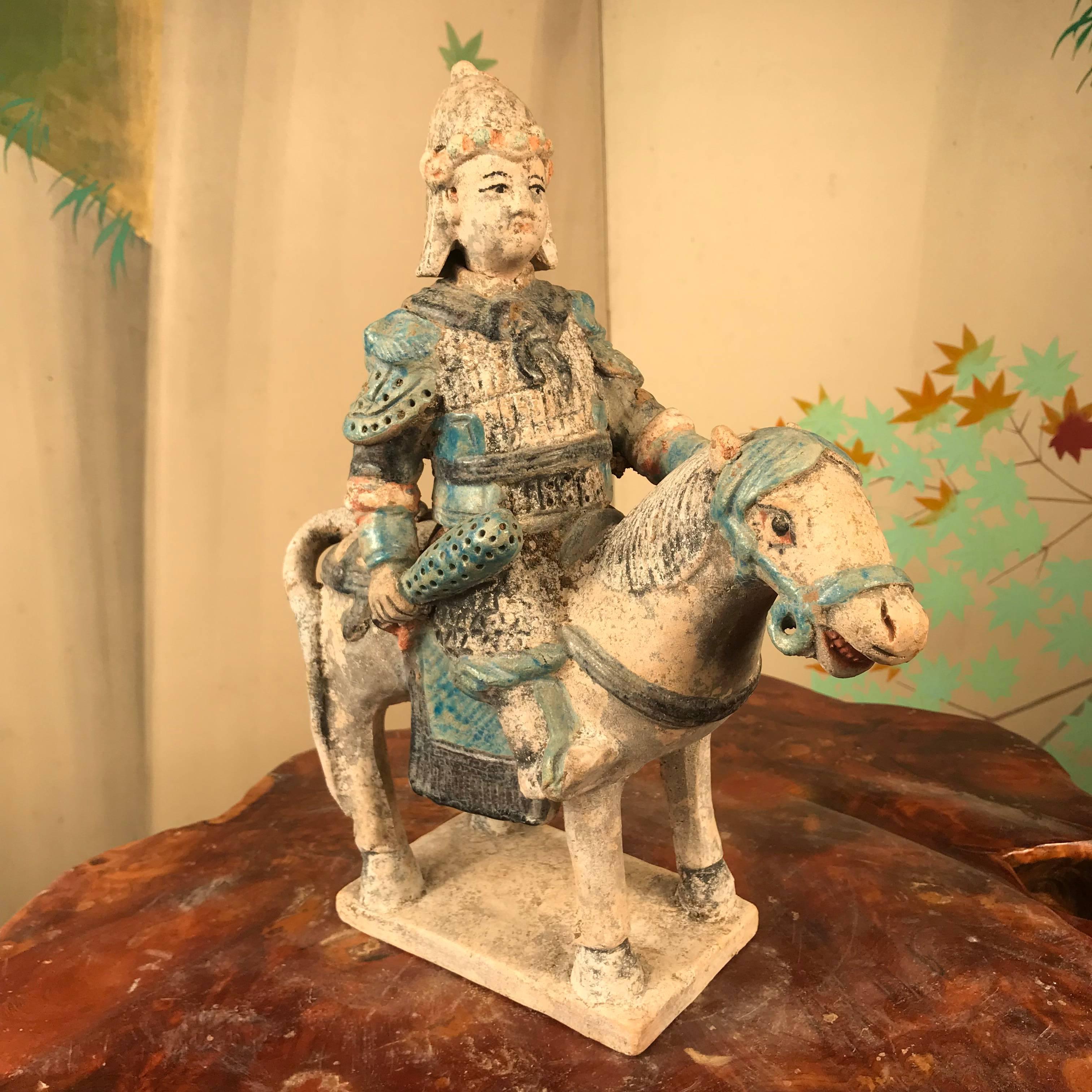 Chinese Important Ancient Imperial China Ming Military Horse Rider