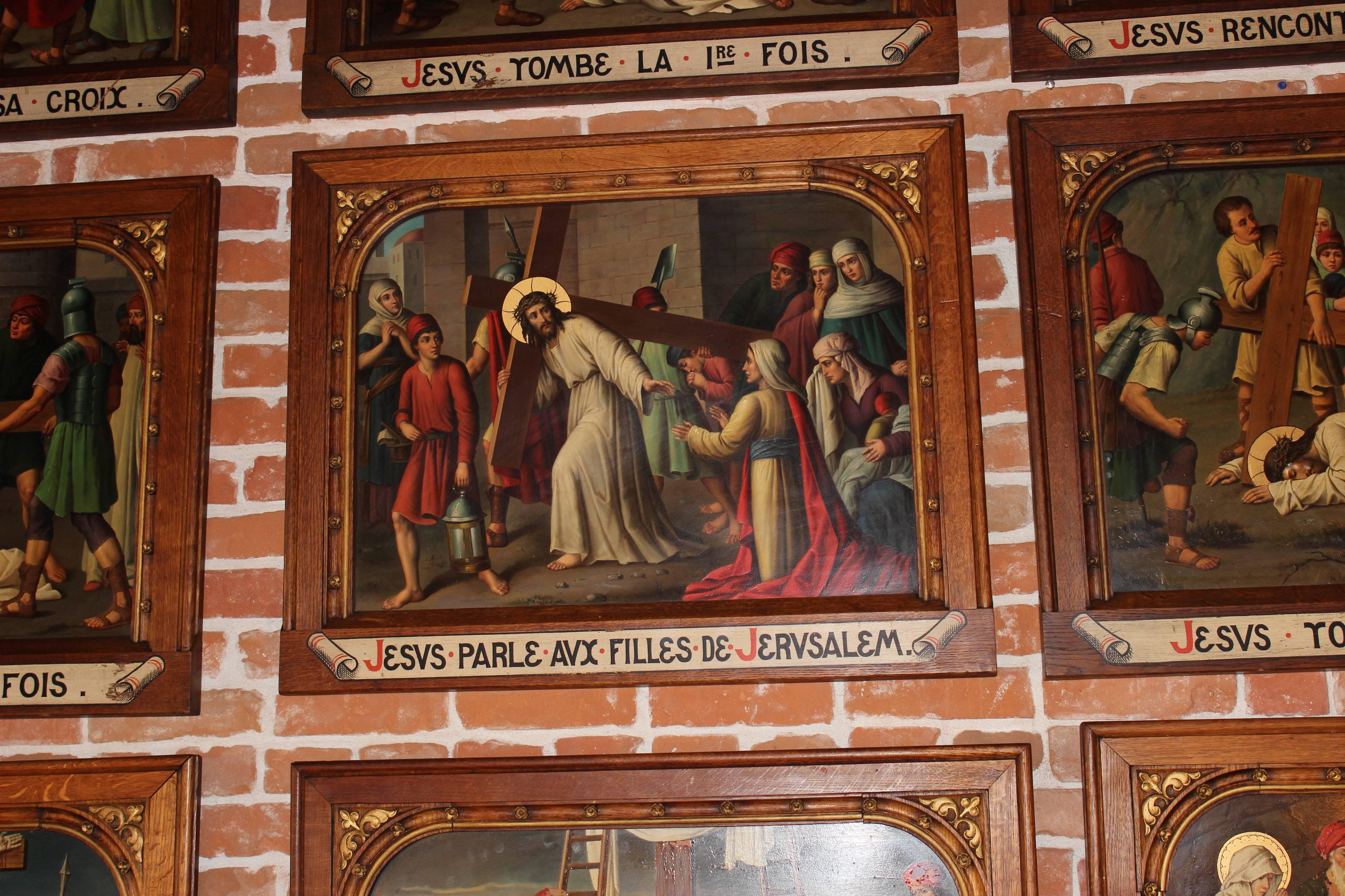 stations of the cross in french