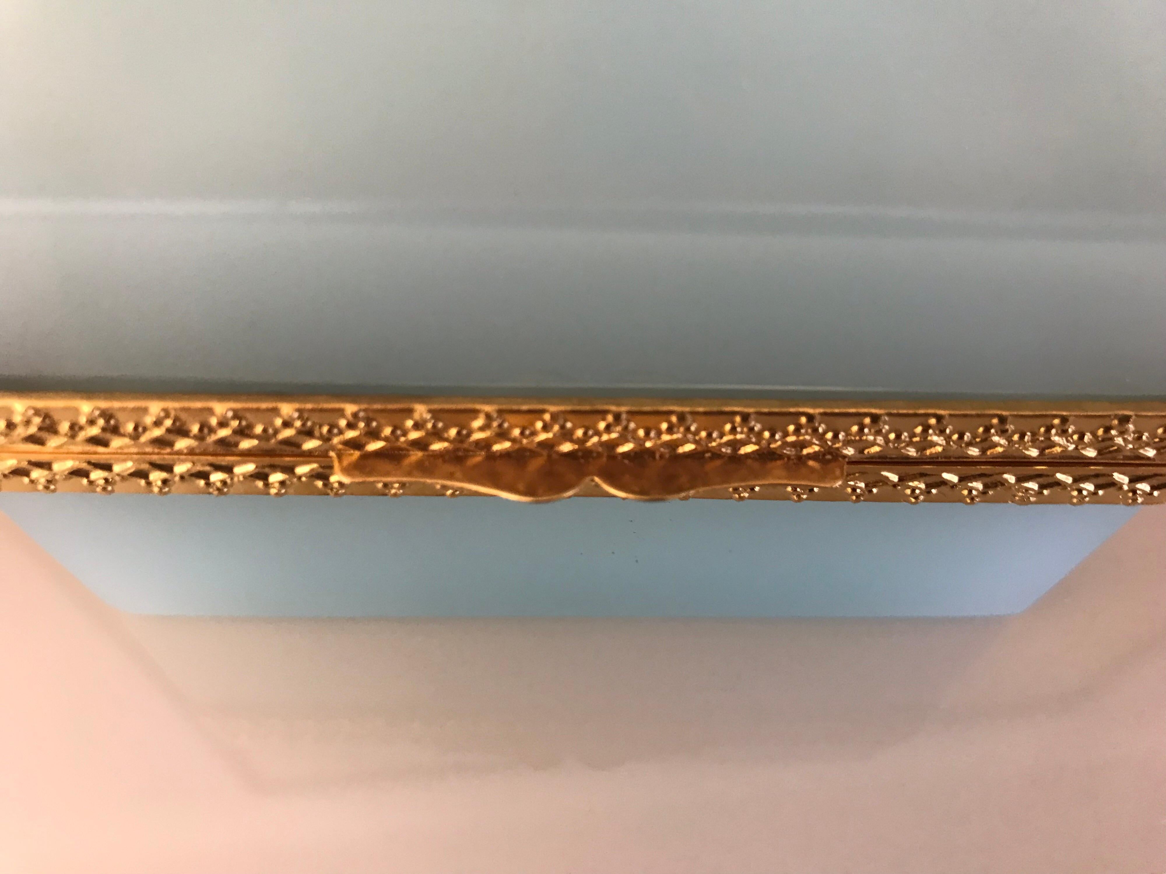 opaline glass box