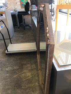 Vintage Octagon Gilt Mirror