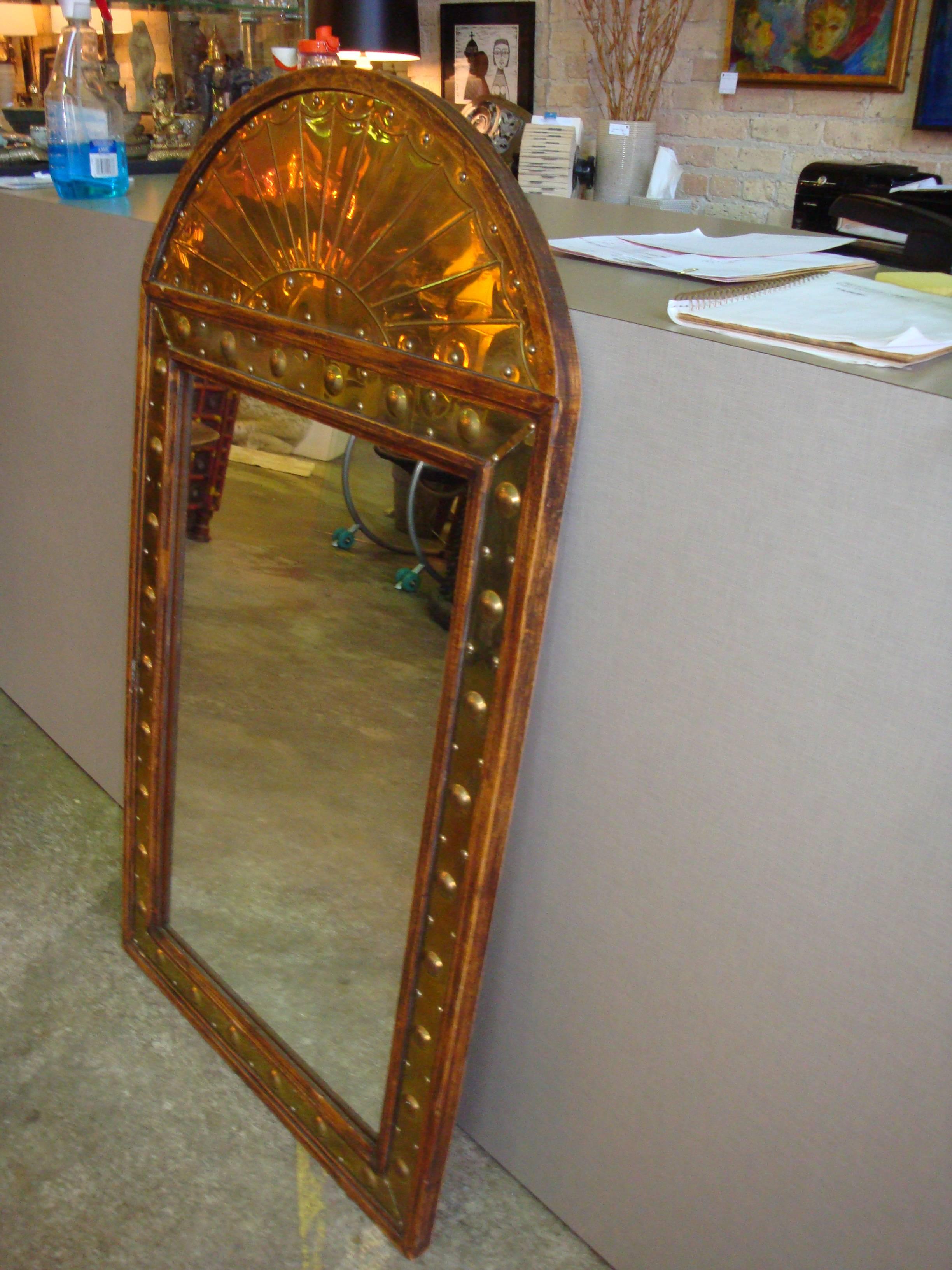 American Brass Sarreid Mirror