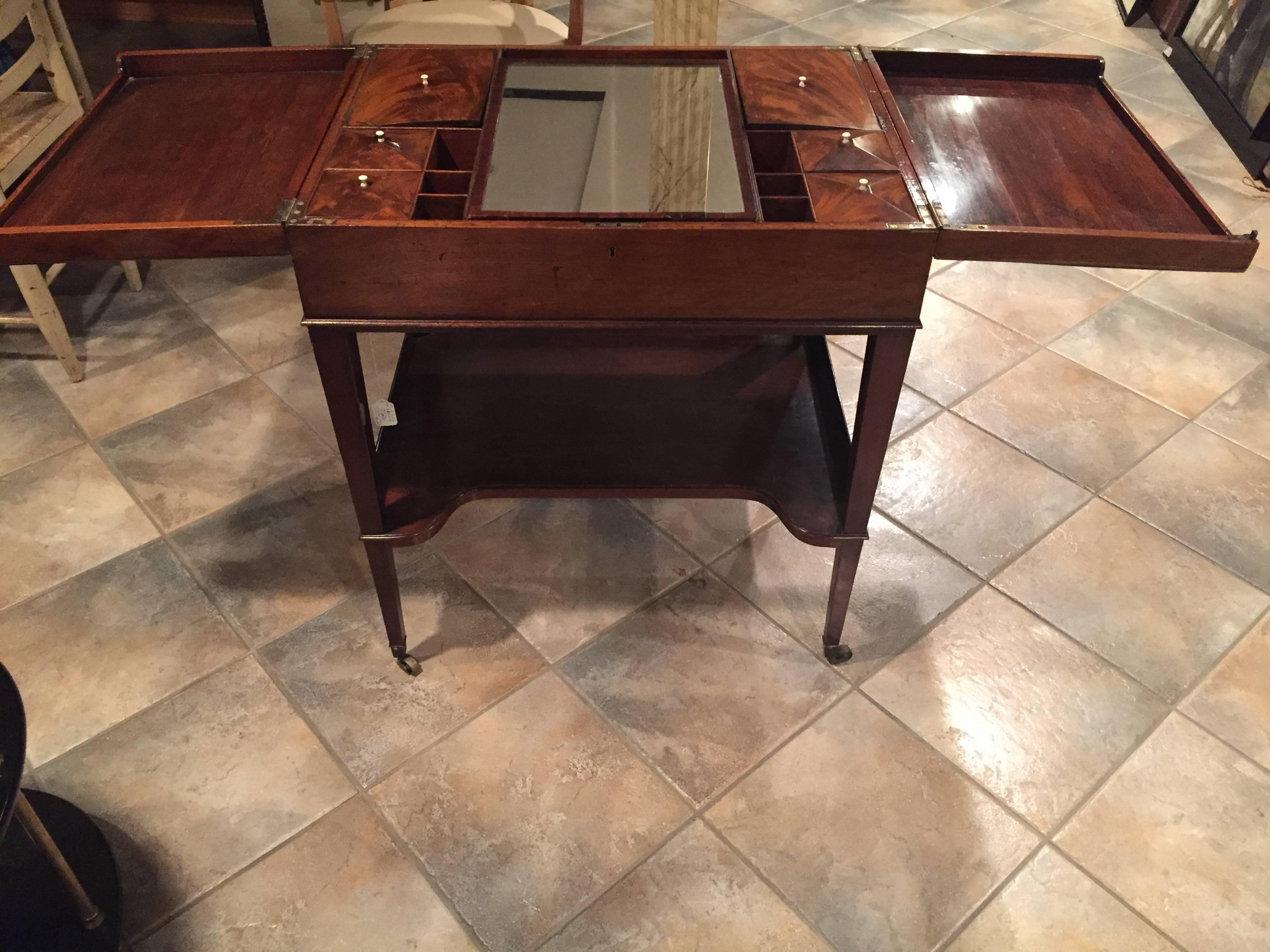 English Gentleman's Dressing Table