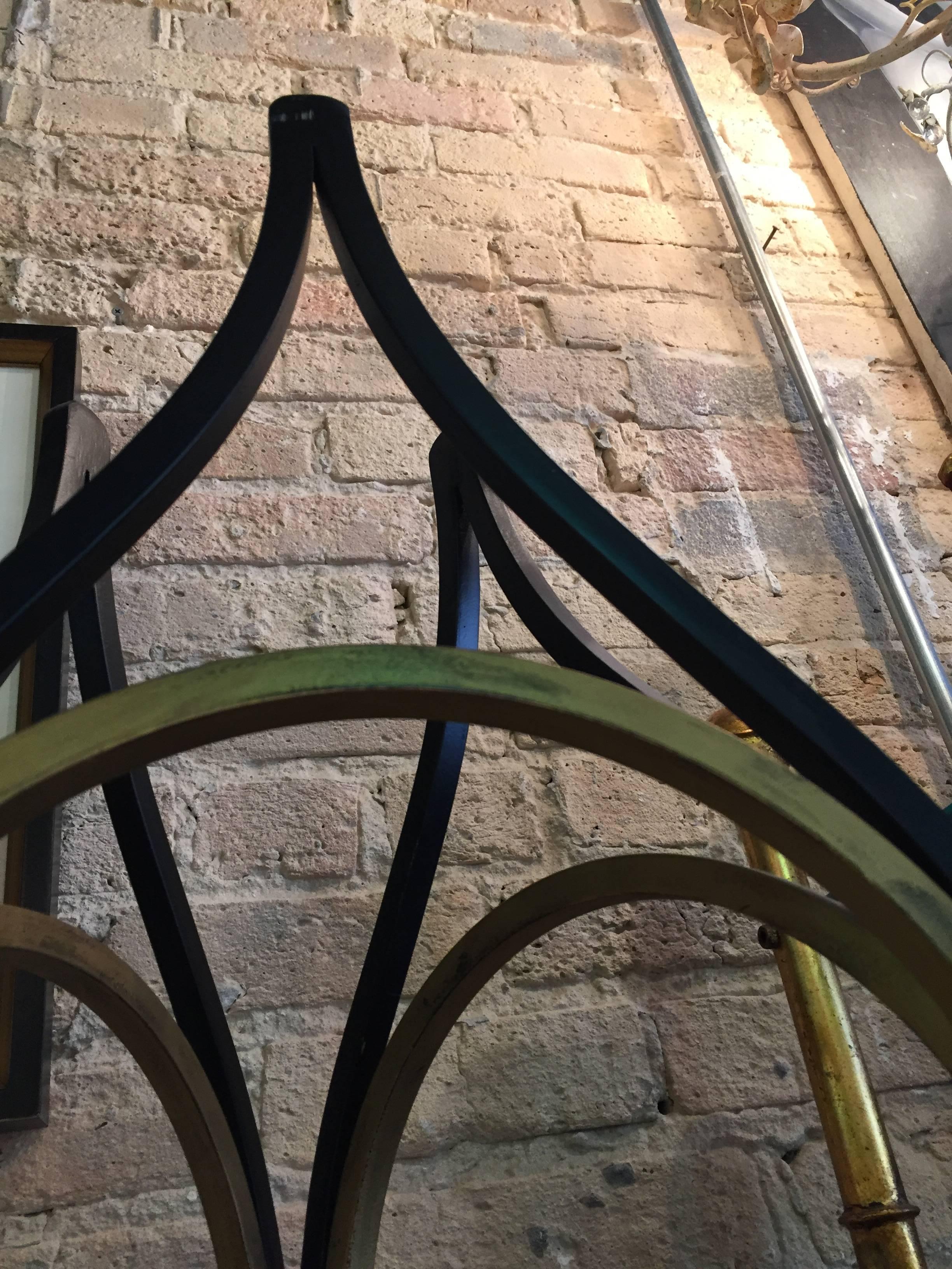20th Century Iron and Gilt Trellis/Screen For Sale