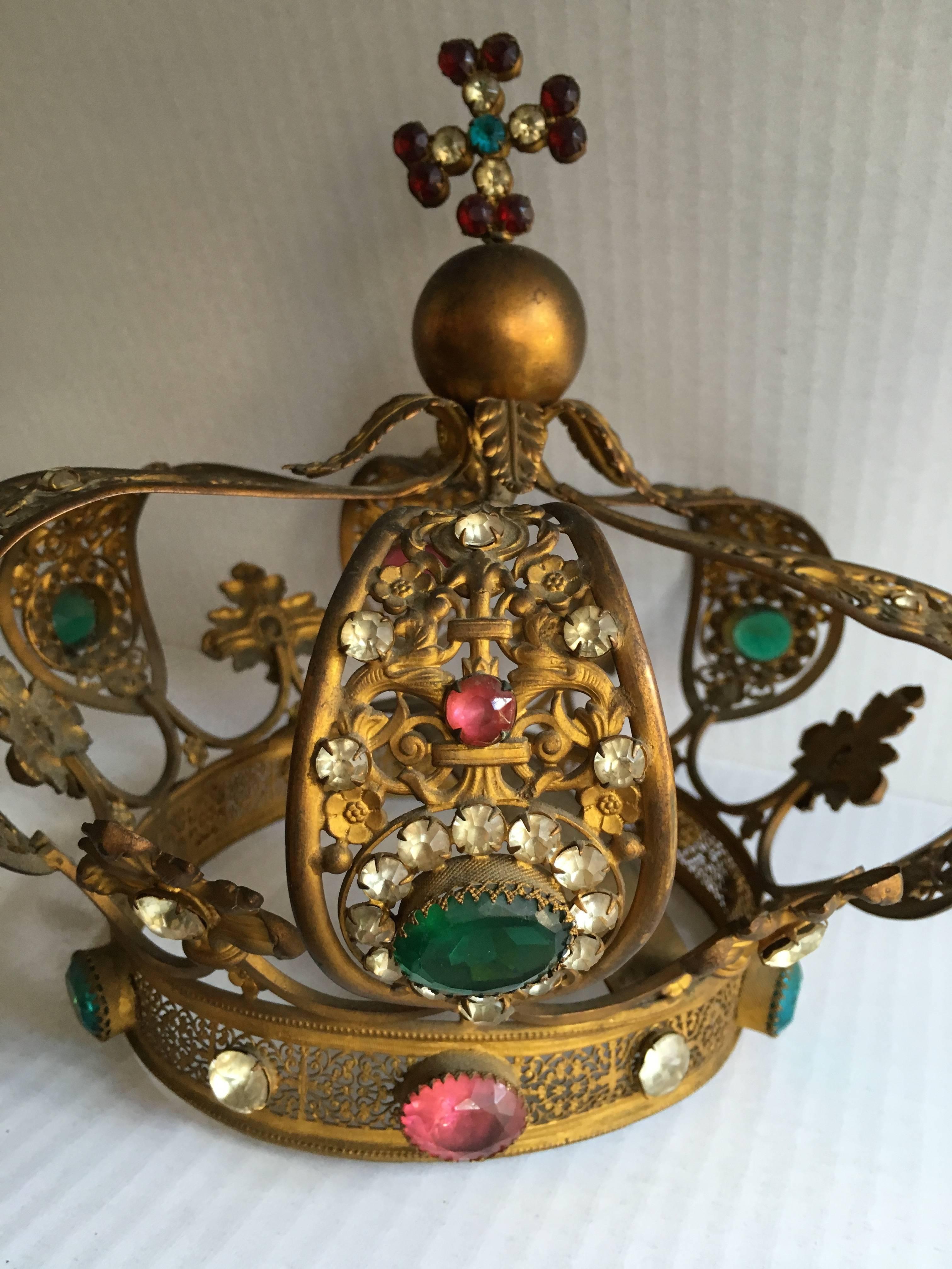 French Religious Santos Crown