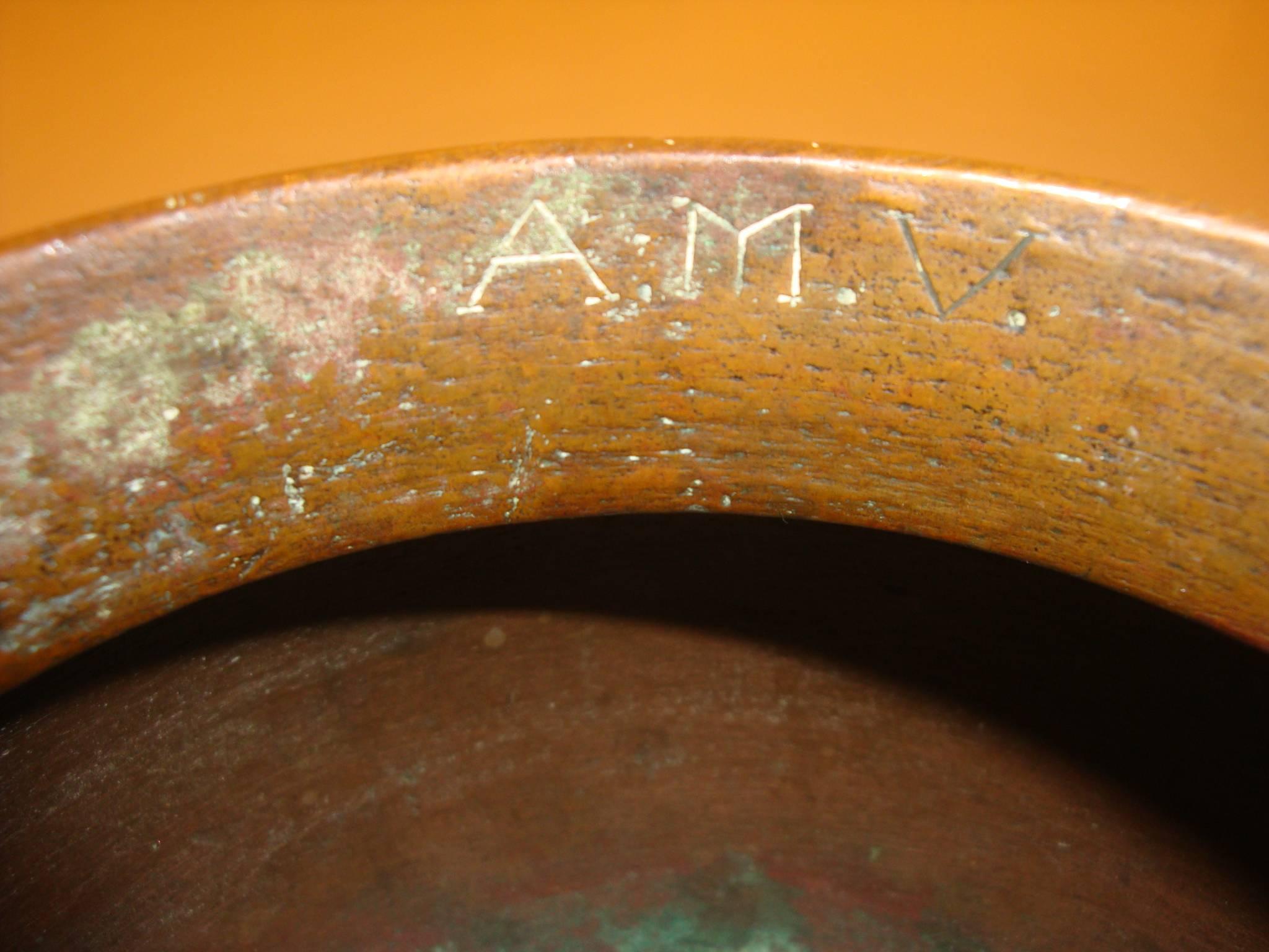 Anglo-indien Ensemble de quatre pots en bronze fabriqués par des artisans au 20ème siècle en vente