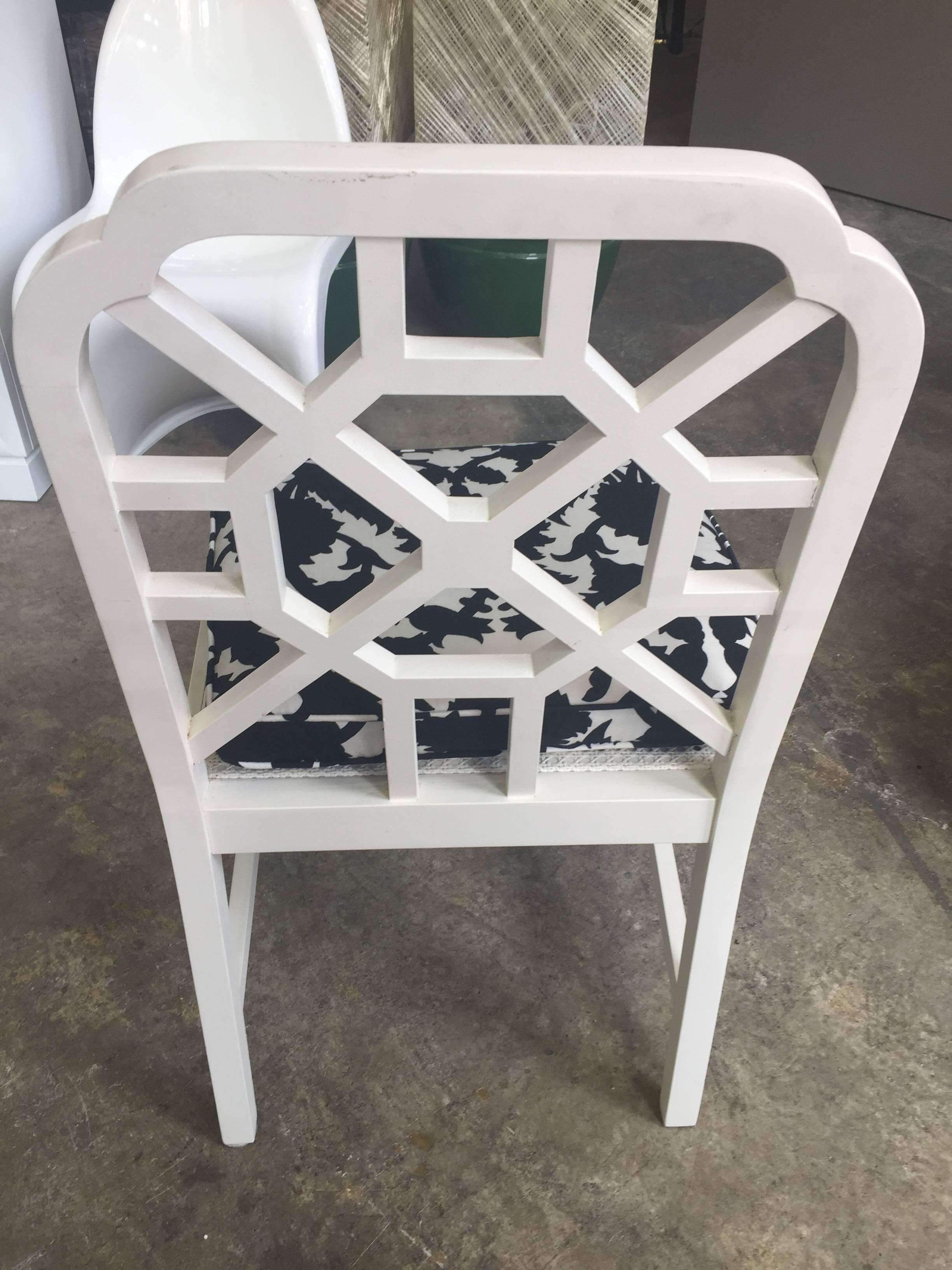 American Chinese Chippendale Style Chairs For Sale
