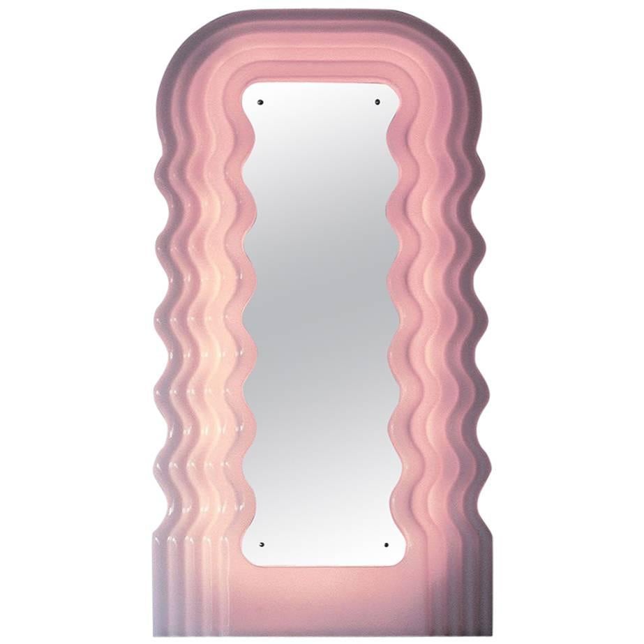 Ultra Fragola Mirror by Ettore Sottsass For Sale