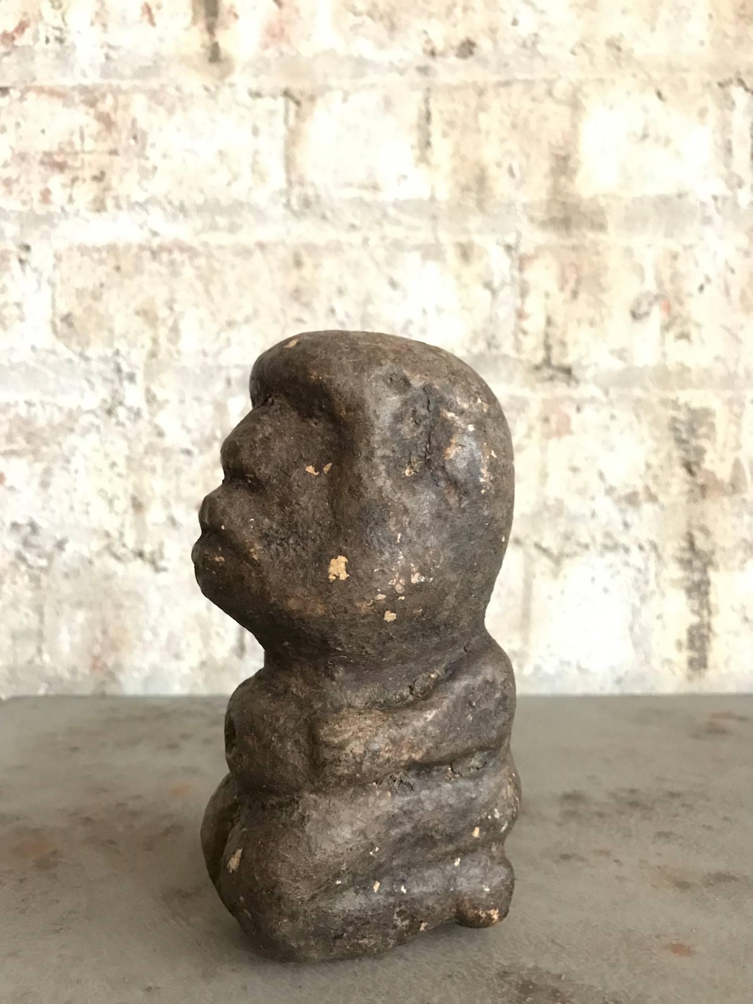 Fertility stone sculpture from Guinea from the Toma Tribe.
Please note: This item is located in our New York City Studio and will be shipped from there.
