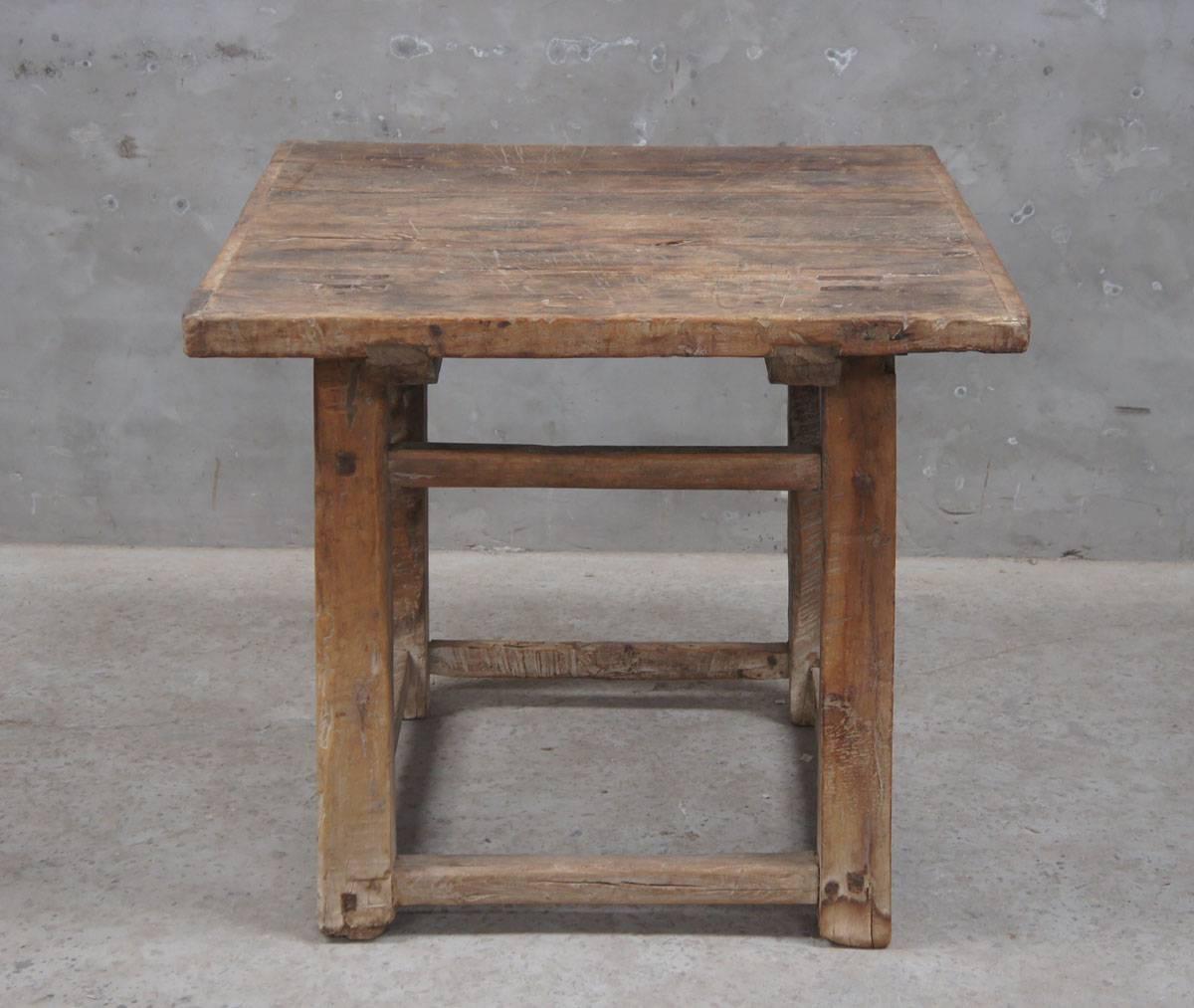Old Chinese square table from the 18th century.