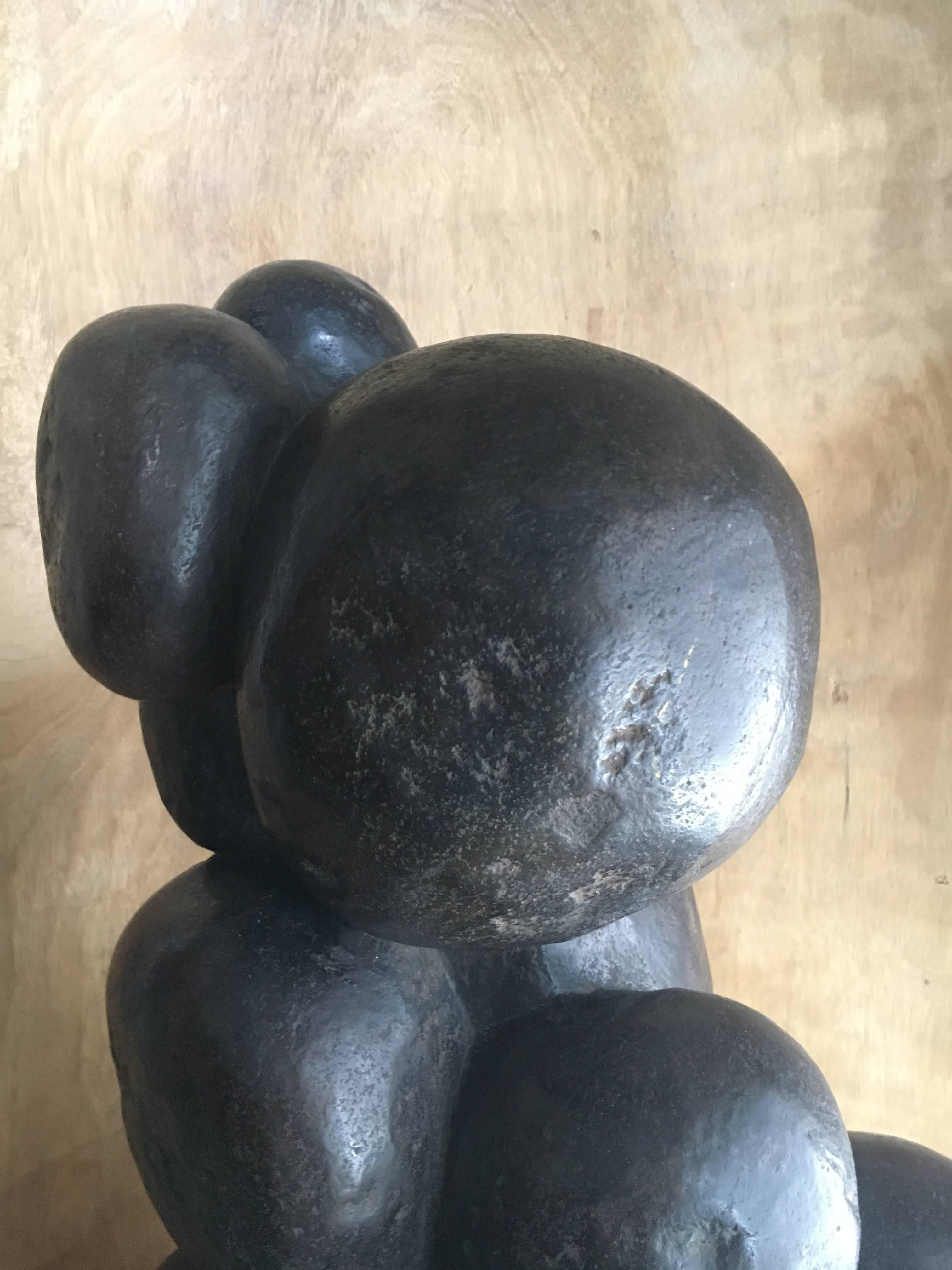 Indonesian Very Heavy Rare Stone Sculpture For Sale