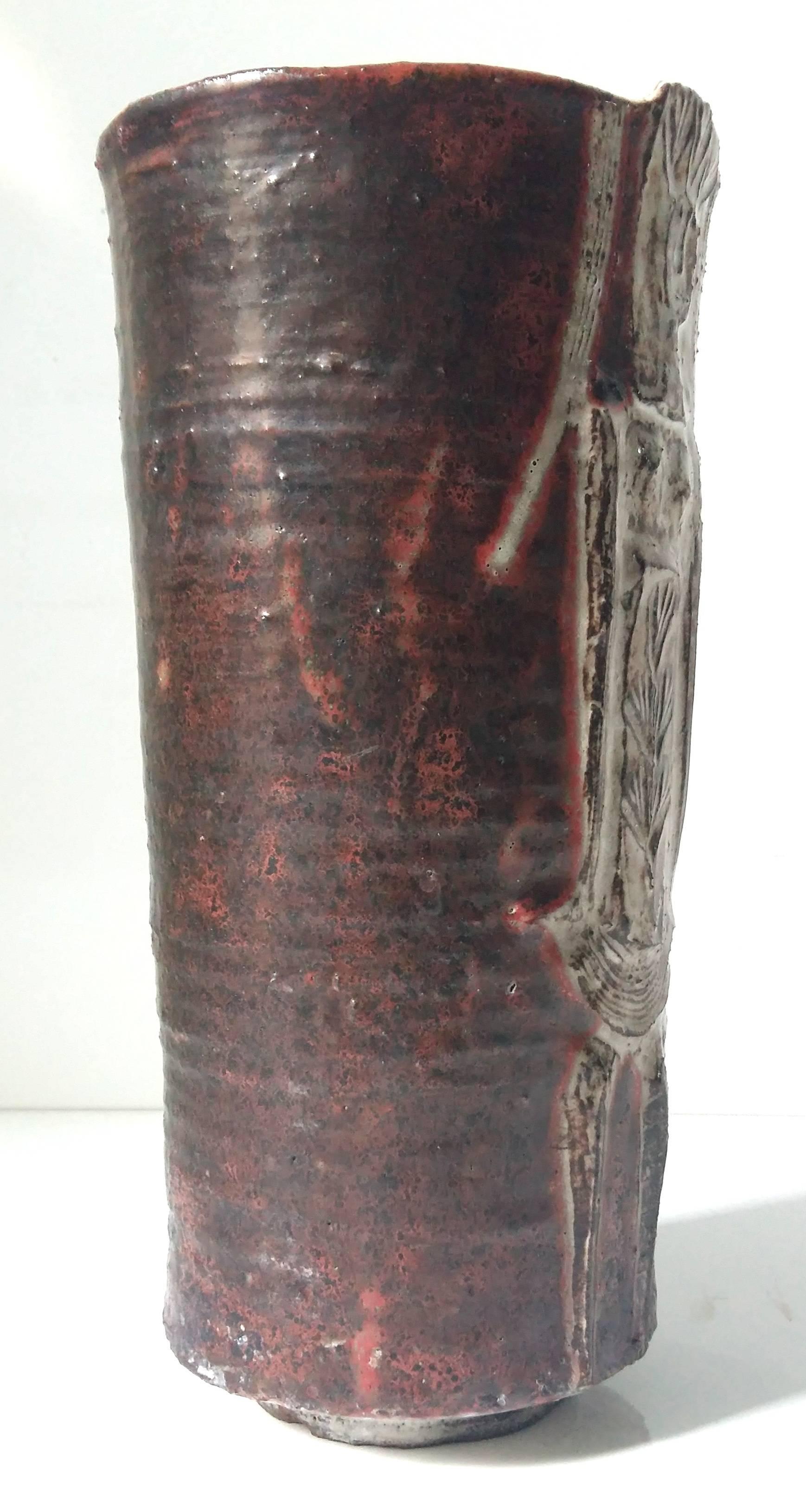 1950-1960 Vase by Jean Derval In Excellent Condition In Saint-Ouen, FR