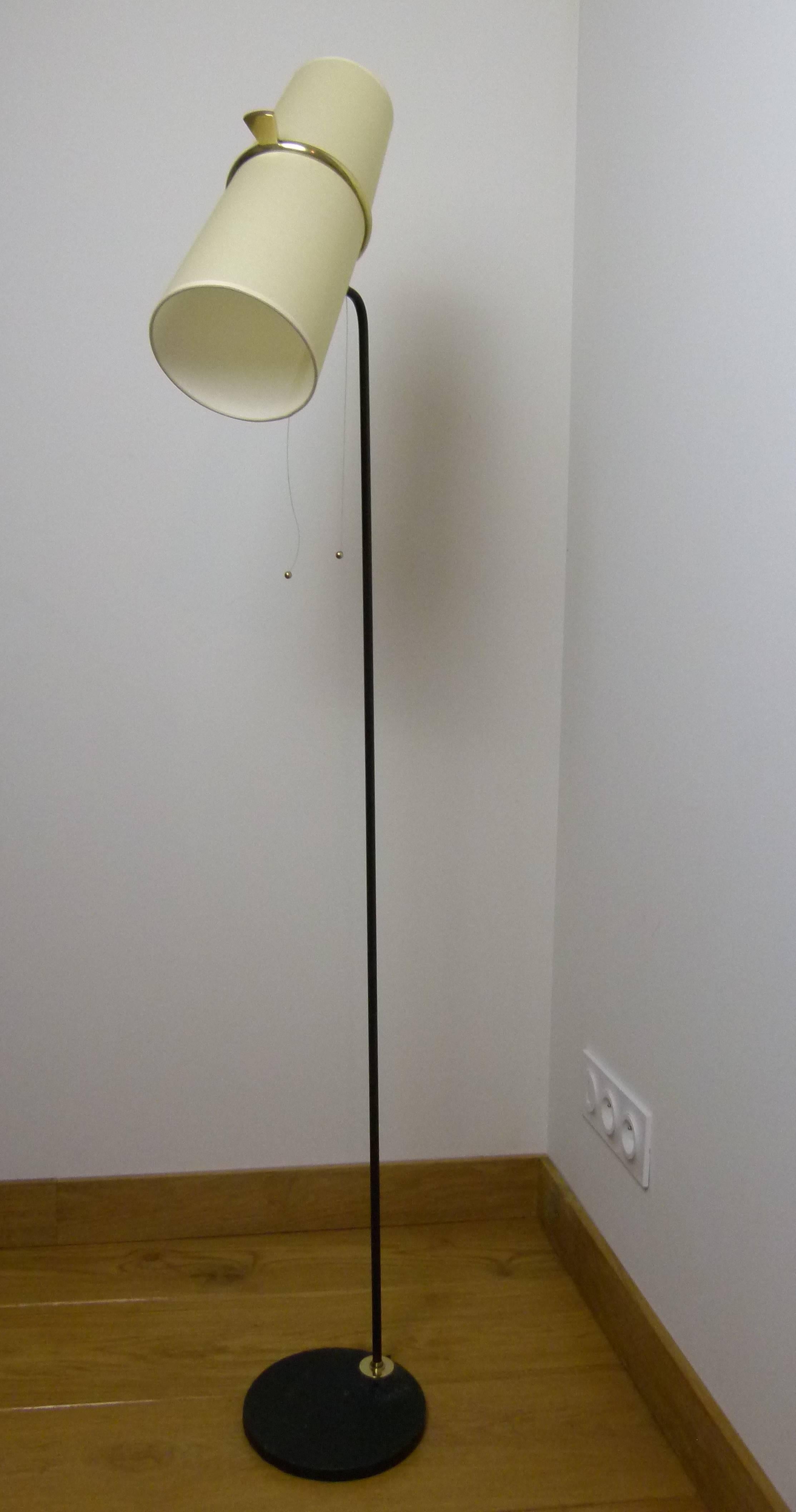 1950s Floor Lamp by Maison Lunel In Excellent Condition In Saint-Ouen, FR