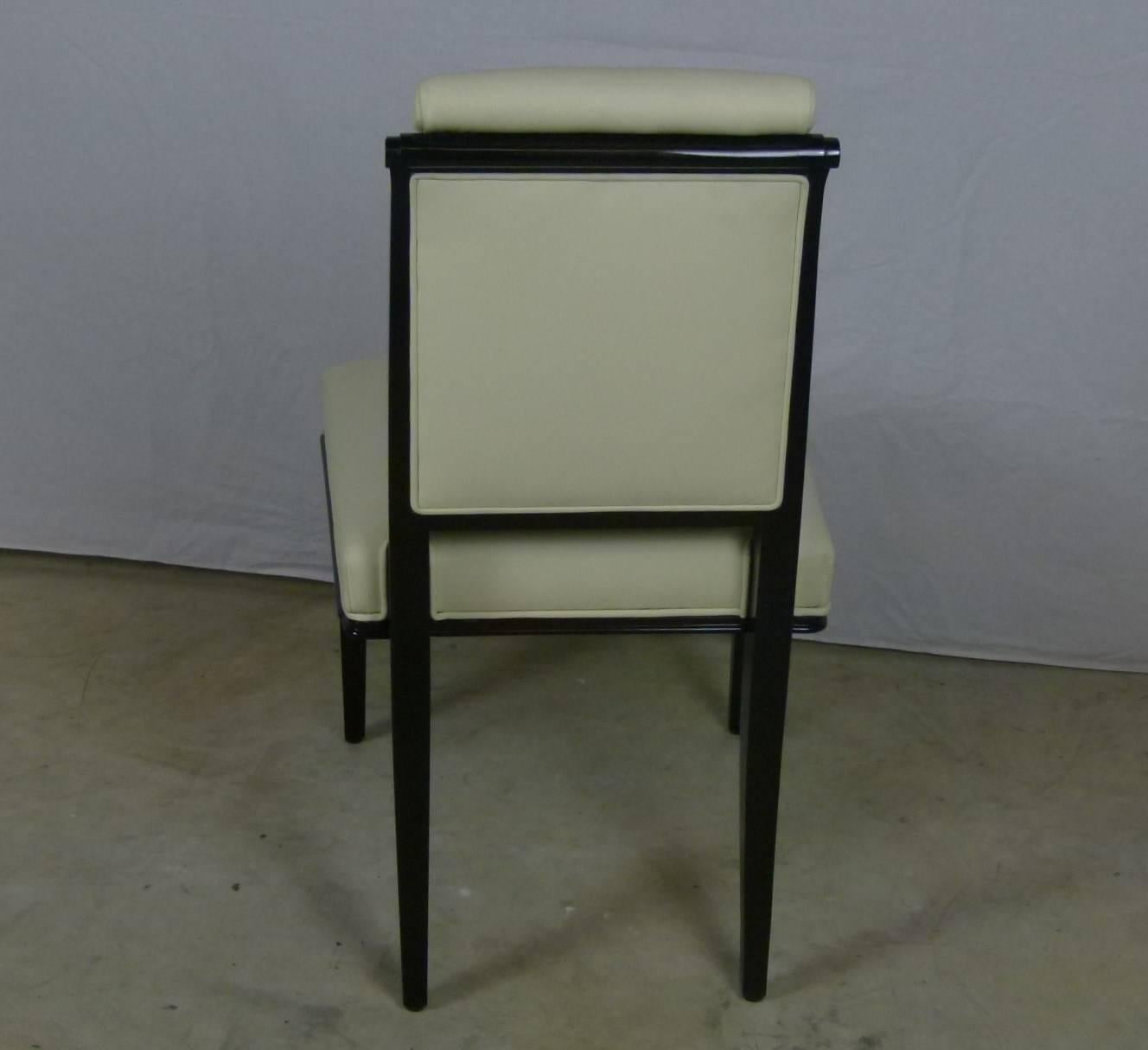 Set of 12 Art Deco Chairs by Alfred Porteneuve 3