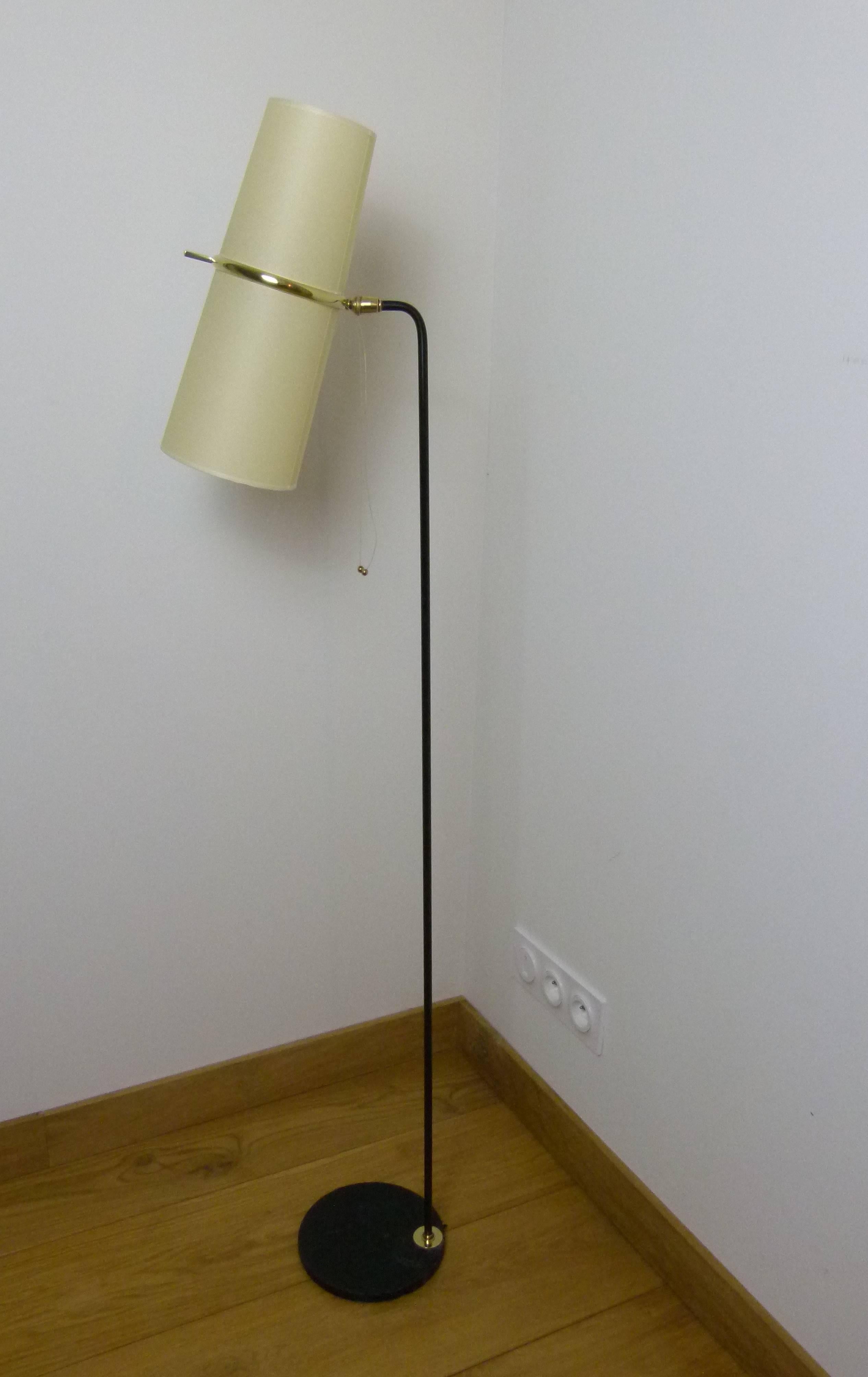 1950s Floor Lamp by Maison Lunel 2