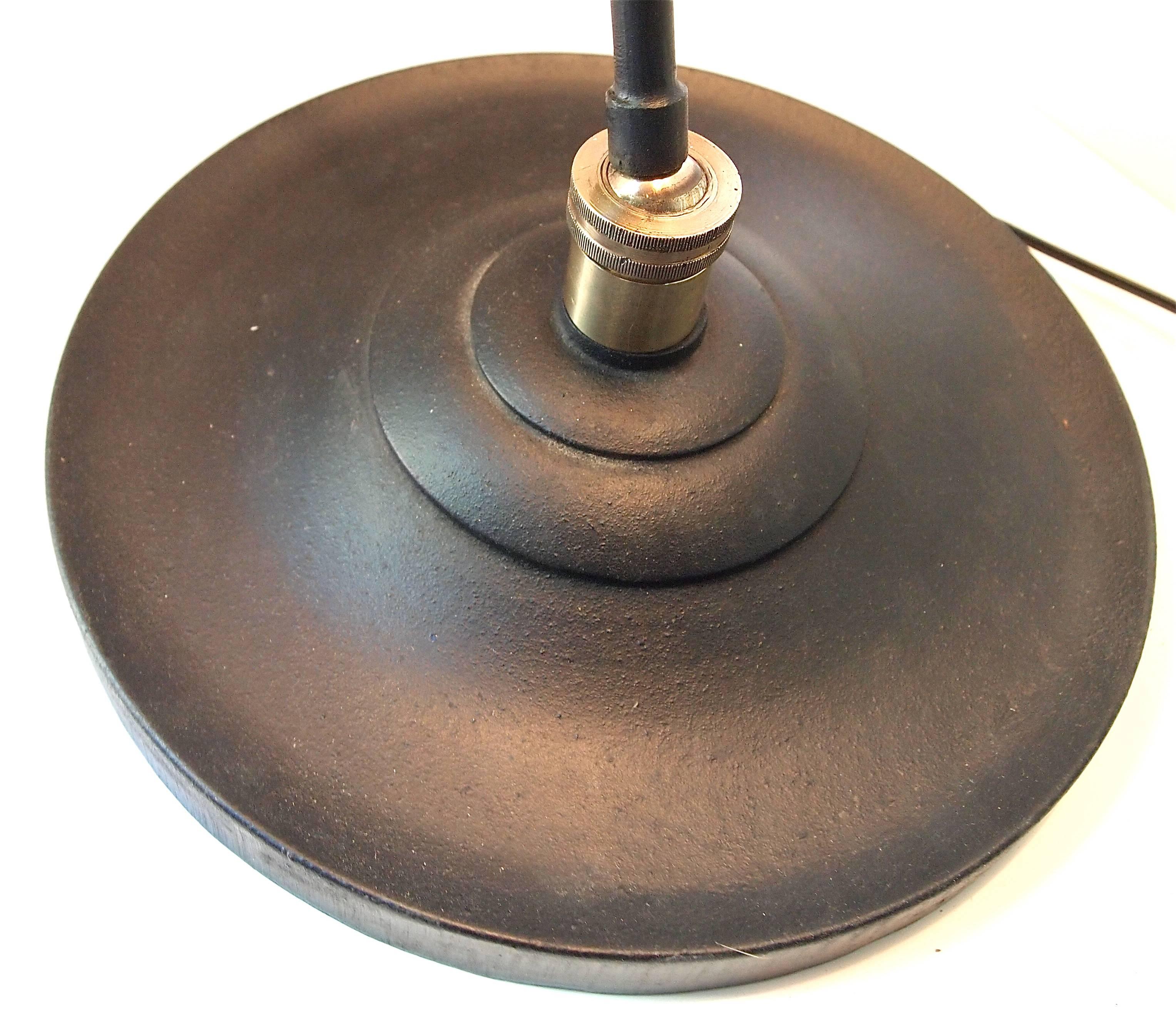 Mid-20th Century Ball Mounted 1950s Monix Edition Floor Lamp