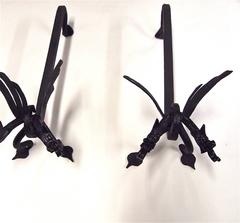 Pair of Art Deco Dragon Andirons Attributed to Edouard Schenck