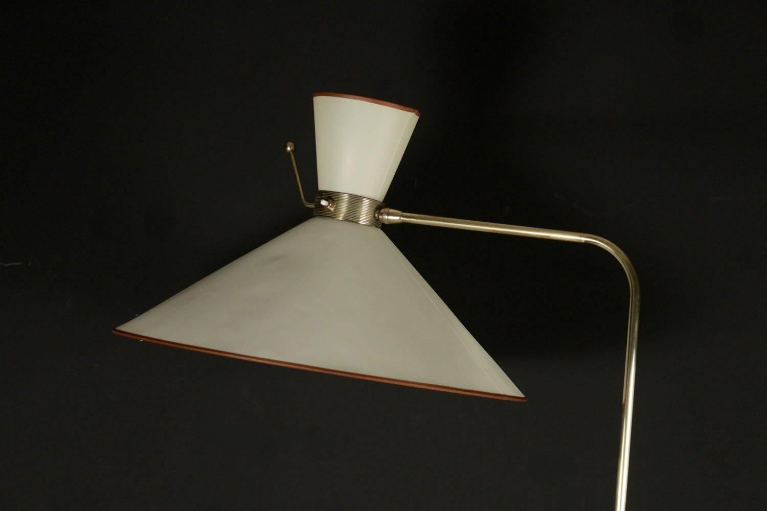 1950s Floor Lamp by Maison Lunel In Excellent Condition In Saint-Ouen, FR