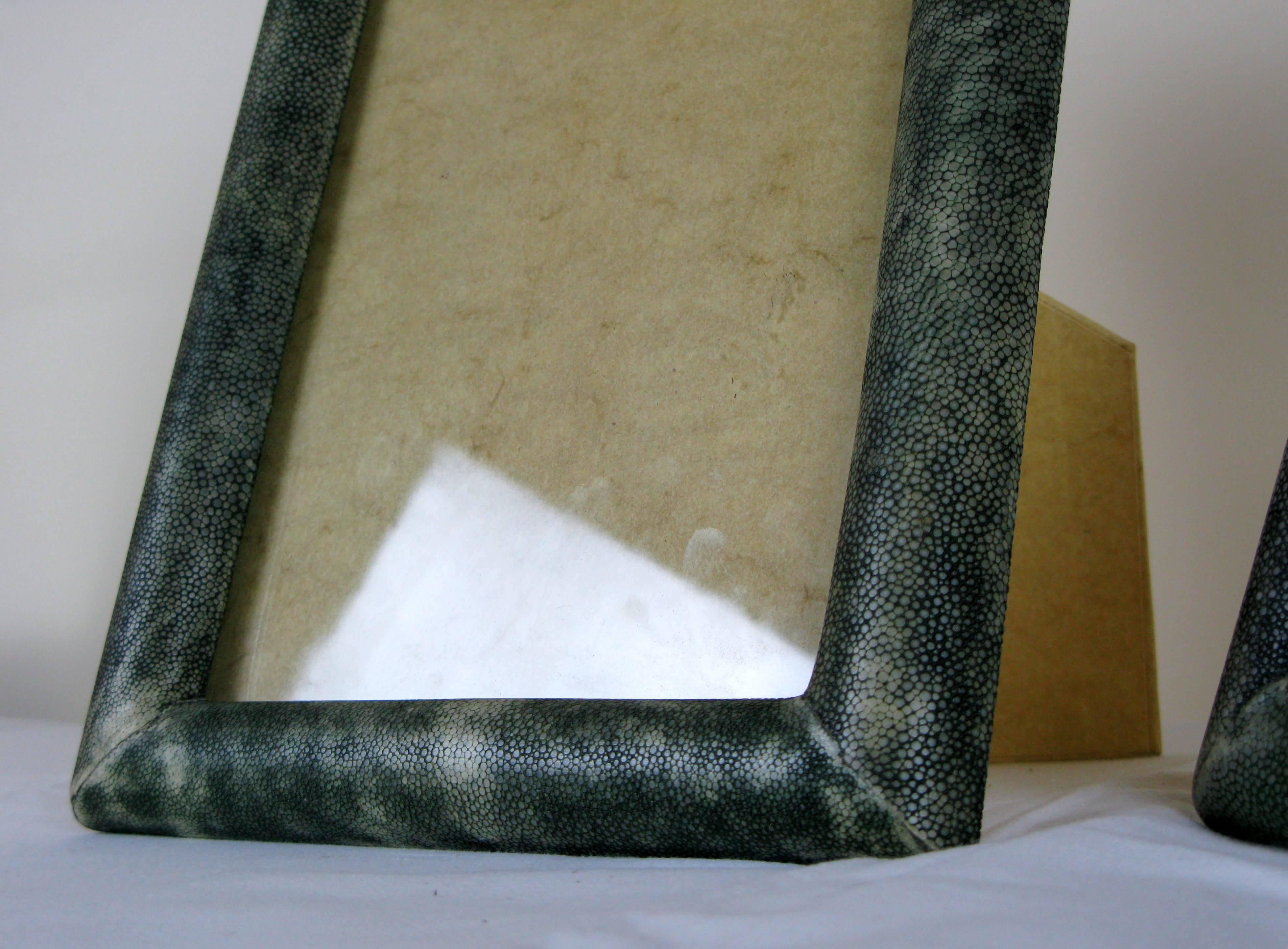 Pair of Stingray Art Deco Photo Frames 1