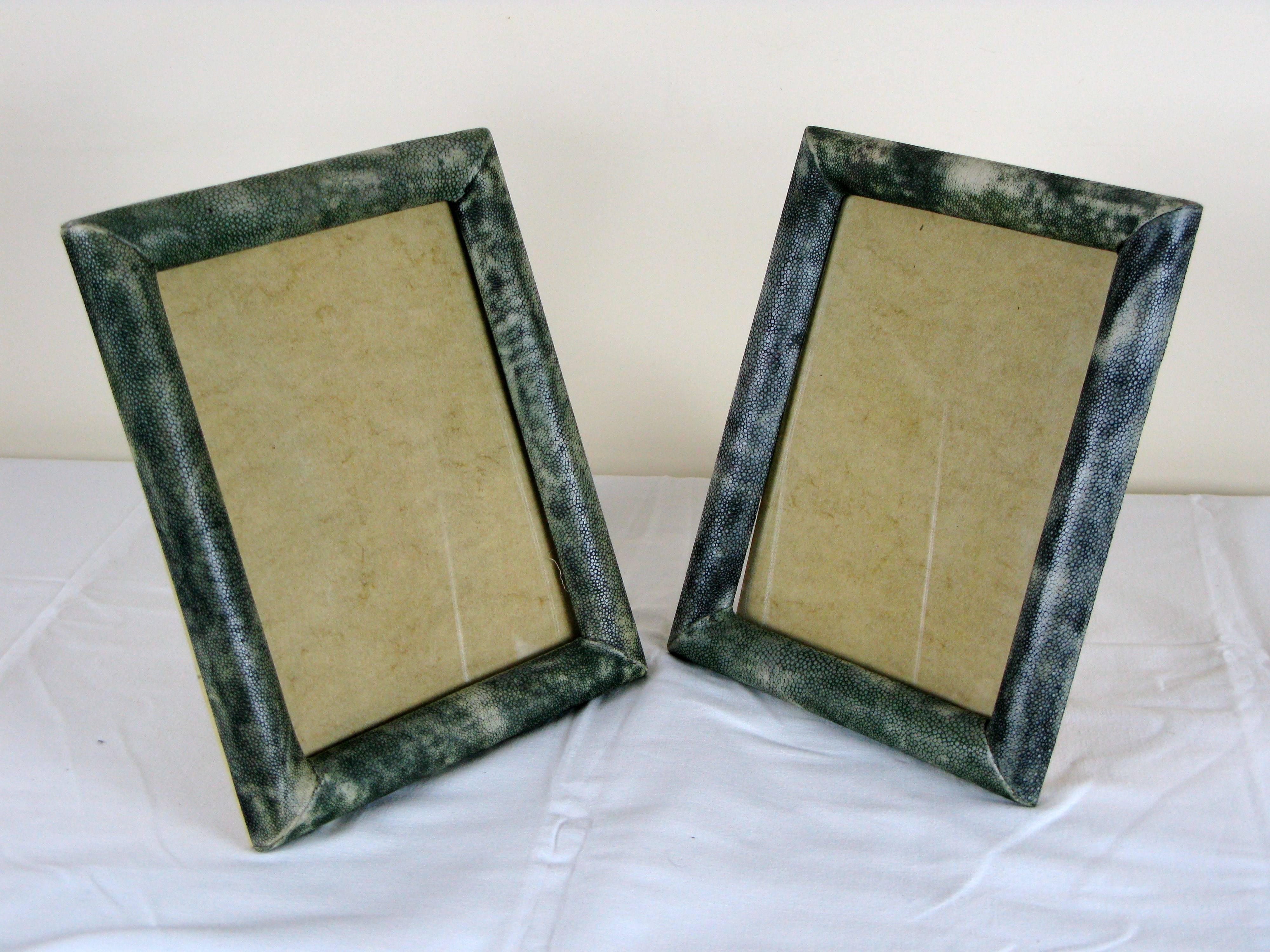 Pair of Stingray Art Deco Photo Frames 2