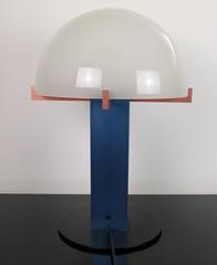 Metal and Brushed Aluminium Table Lamp by Ron Rezek