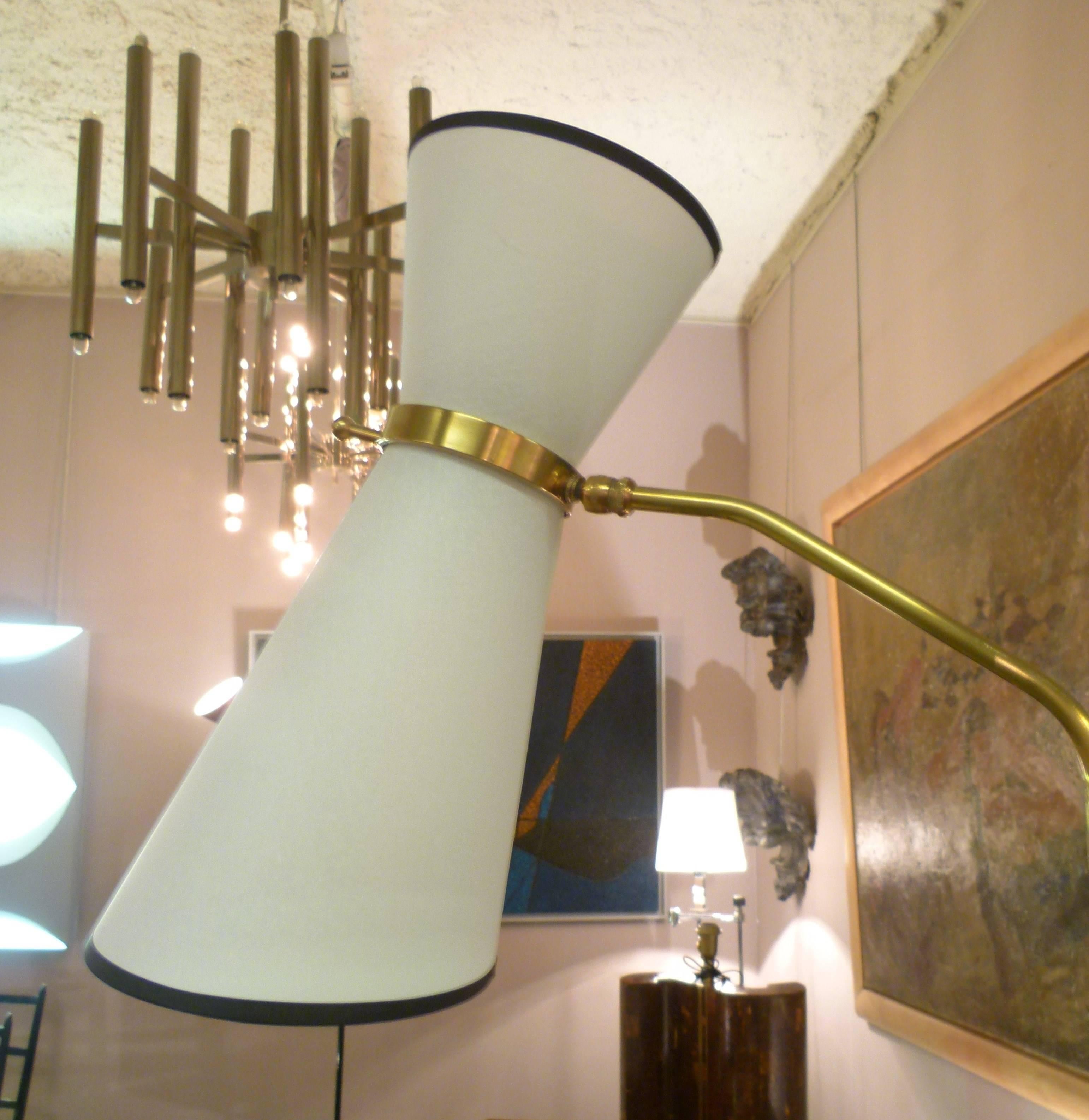 1950s French Floor Lamp by Maison Lunel In Excellent Condition In Saint-Ouen, FR