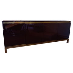 Credenza laccata Maison Jansen, intorno al 1970