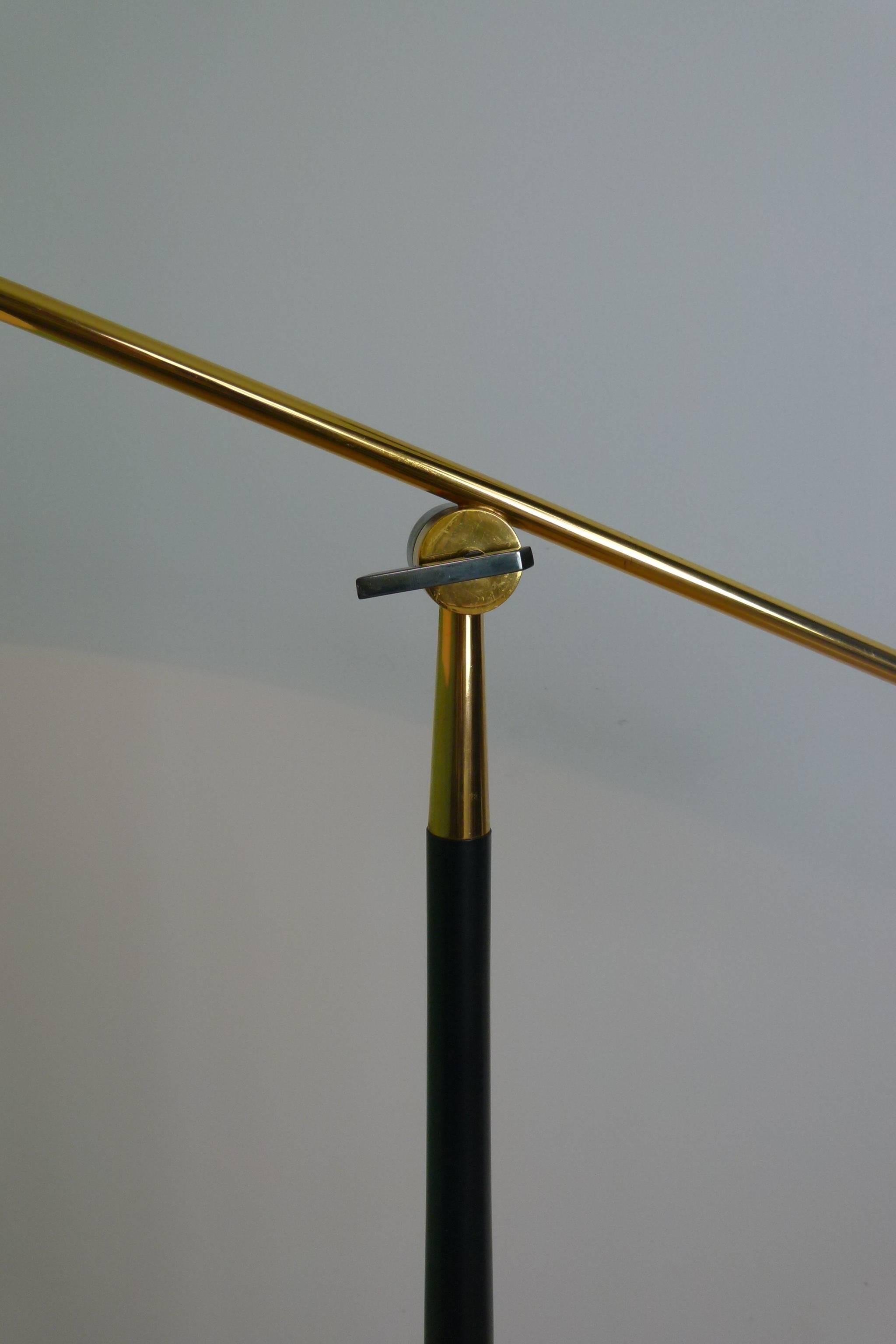 1950s Swinging Floor Lamp by Maison Lunel 3
