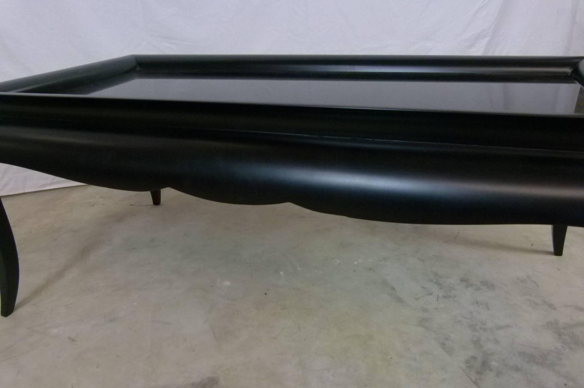 curved leg coffee table