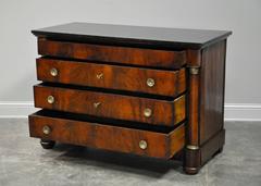 French Empire Commode with Marble Top