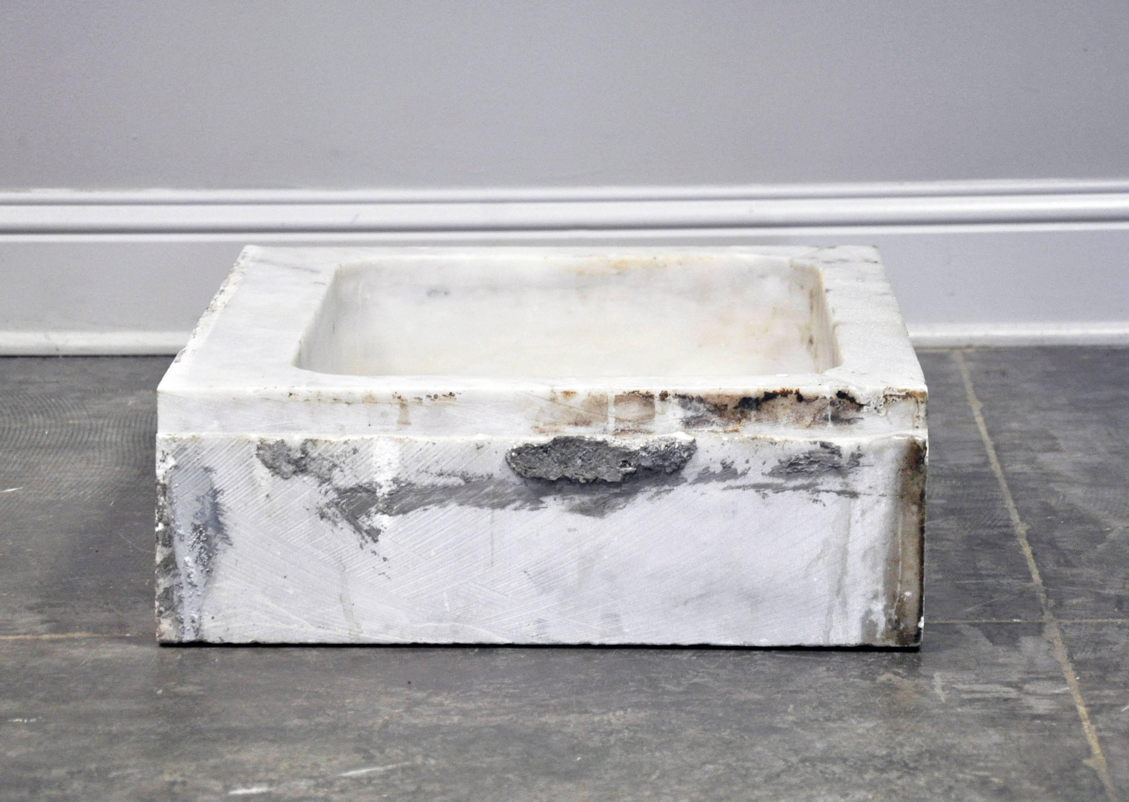 French Vintage Marble Sink Basin
