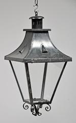 Pair of 19th Century Antique French Iron Lanterns