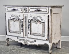 Painted French Provincial Buffet Bas