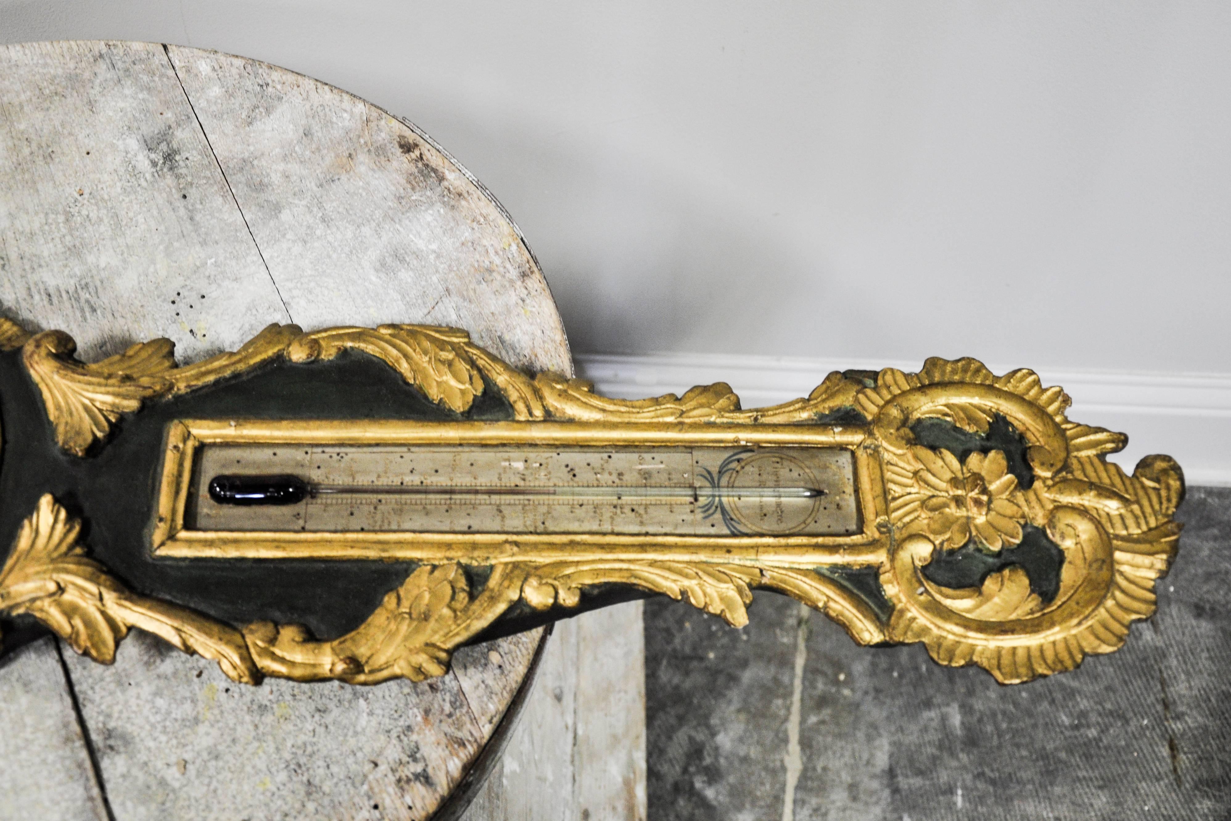 18th Century French Barometer In Good Condition For Sale In Houston, TX
