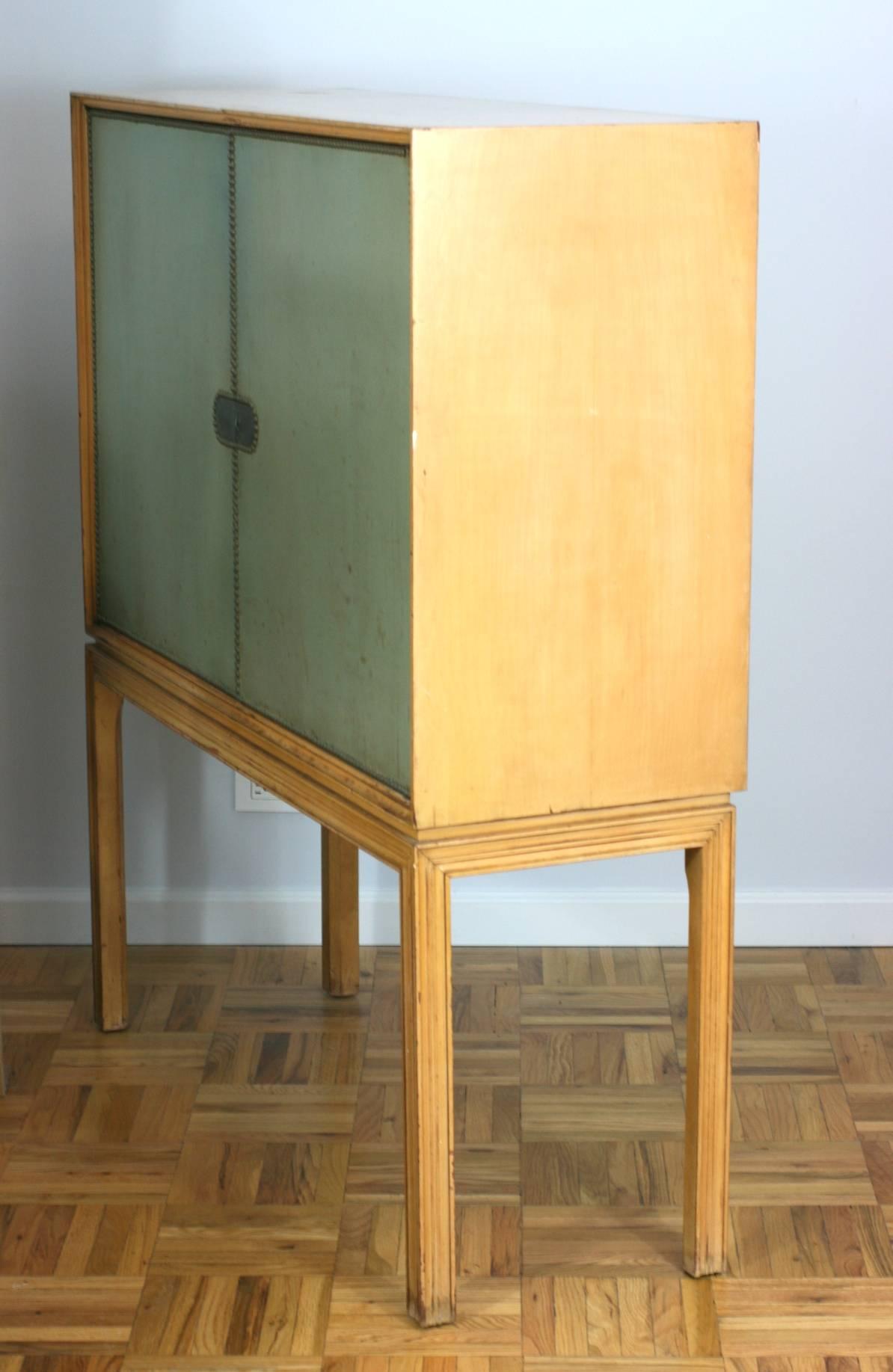 Mid-20th Century Tommi Parzinger Chest on Stand, Charak Modern
