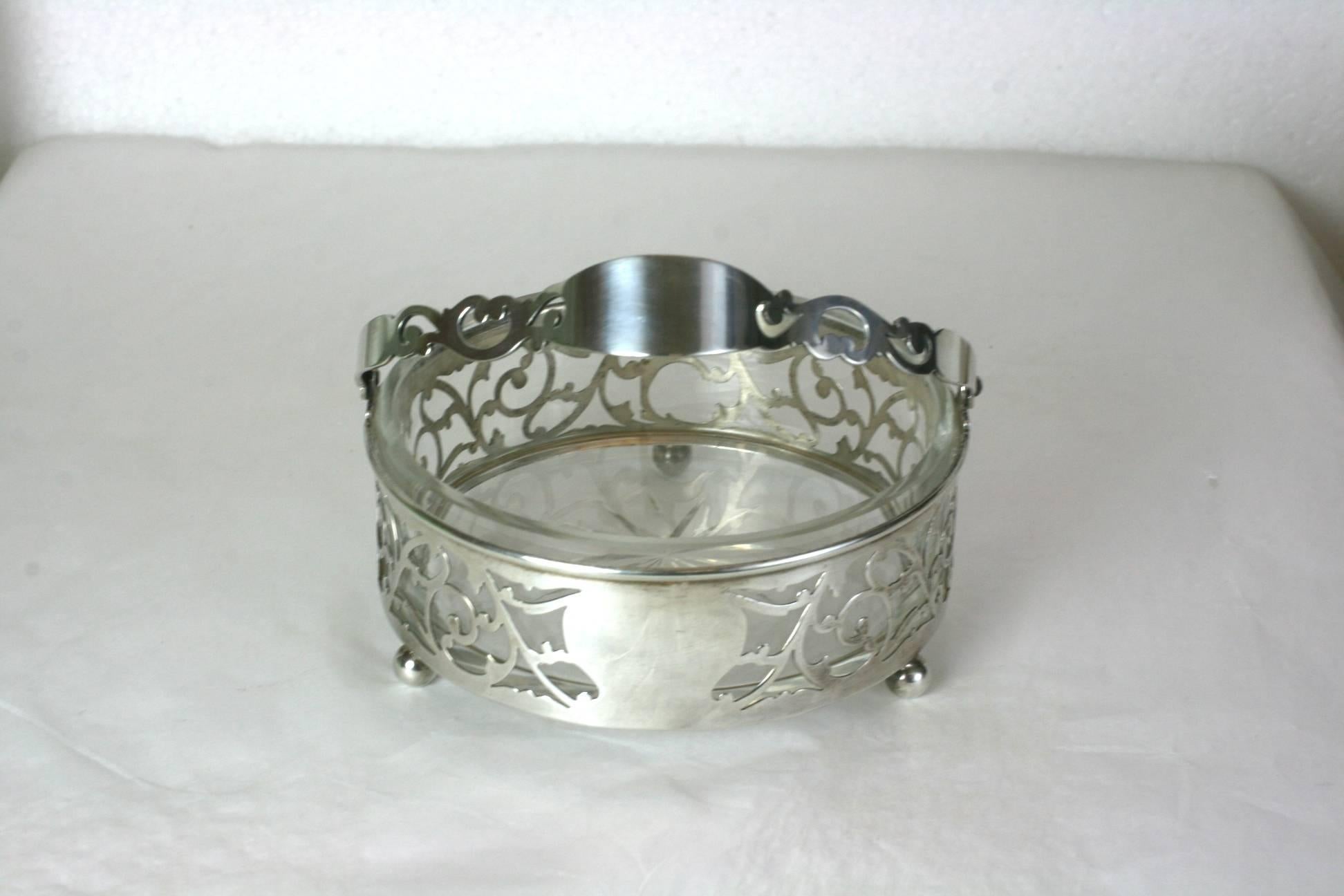 sterling silver candy dish