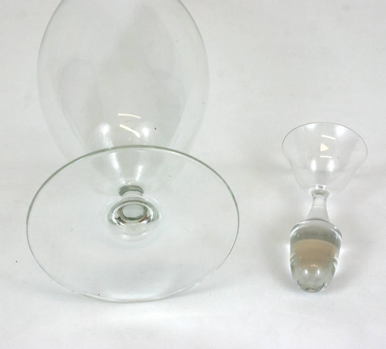 Austrian Joseff Hoffman Decanter for the Weiner Wekstatte by Lobmeyr