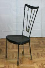 Tomaso Buzzi Surrealist Arrow Motif Chair