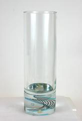 Seguso Cylindrical Swirl Vase