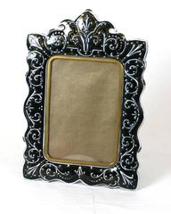 French Enamel Bronze Frame