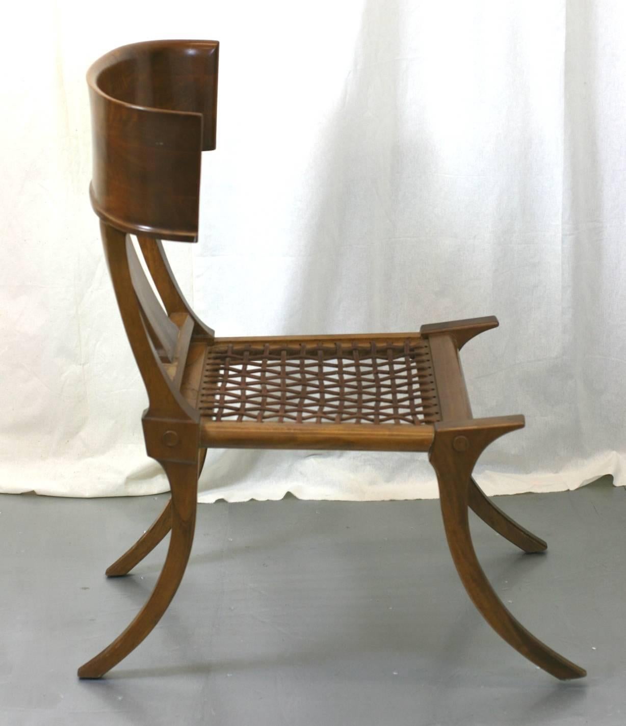 Greek Revival T.H. Robsjohn-Gibbings Klismos Chairs by Saridis, Athens For Sale