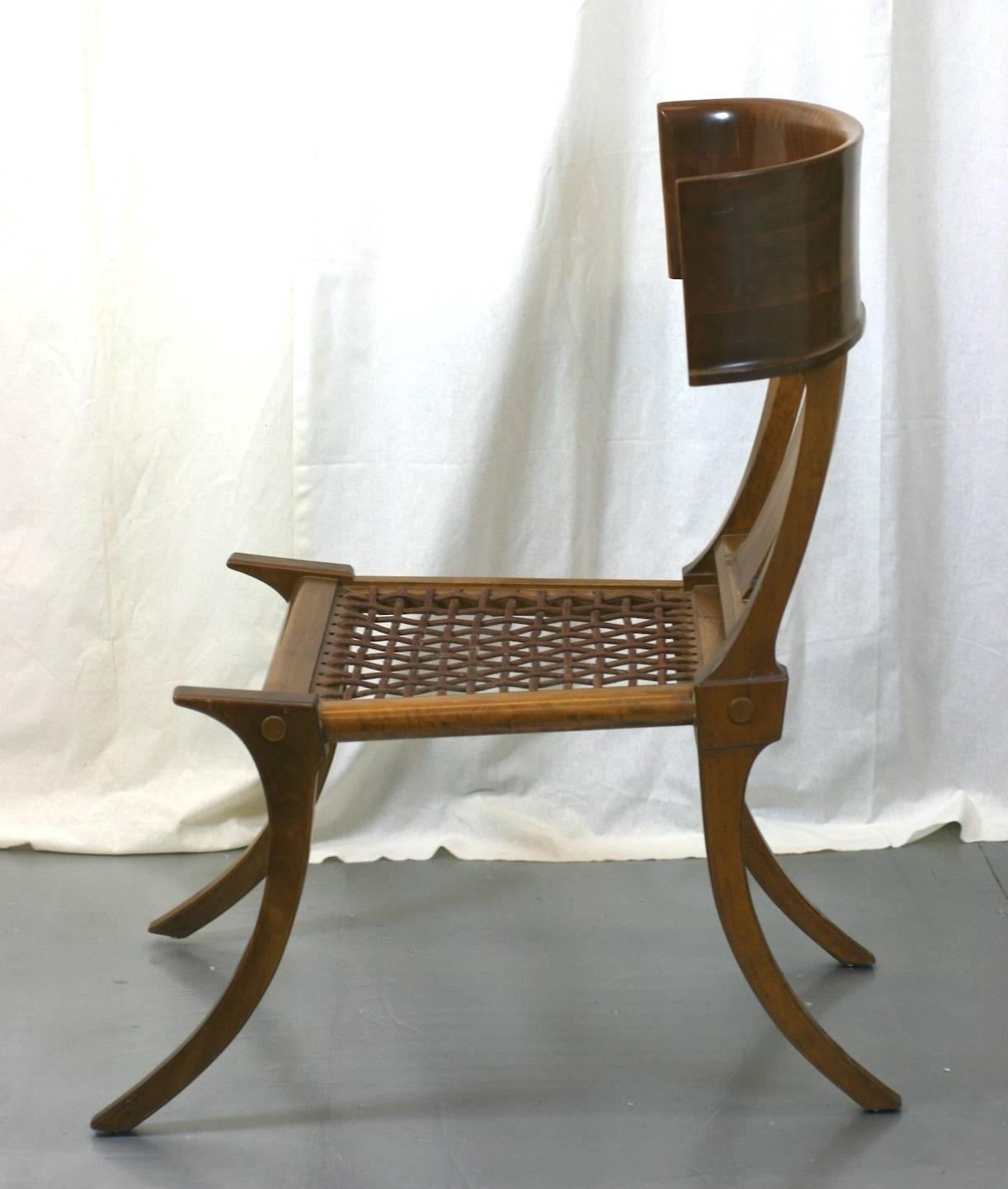 Greek T.H. Robsjohn-Gibbings Klismos Chairs by Saridis, Athens For Sale
