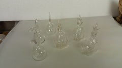Blown Glass Fruit Card Holders