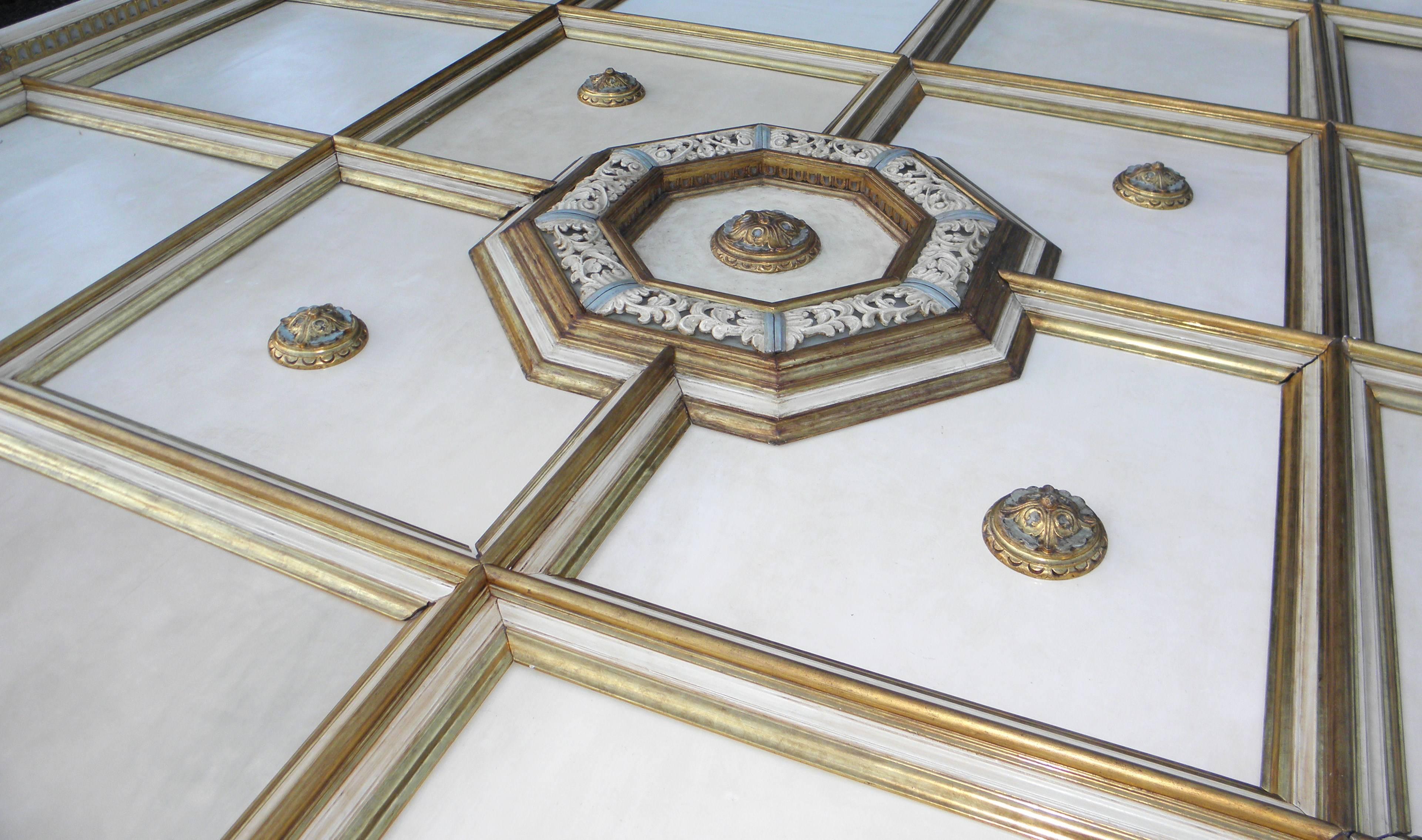 17th Century Italian Paneled Ceiling For Sale 2