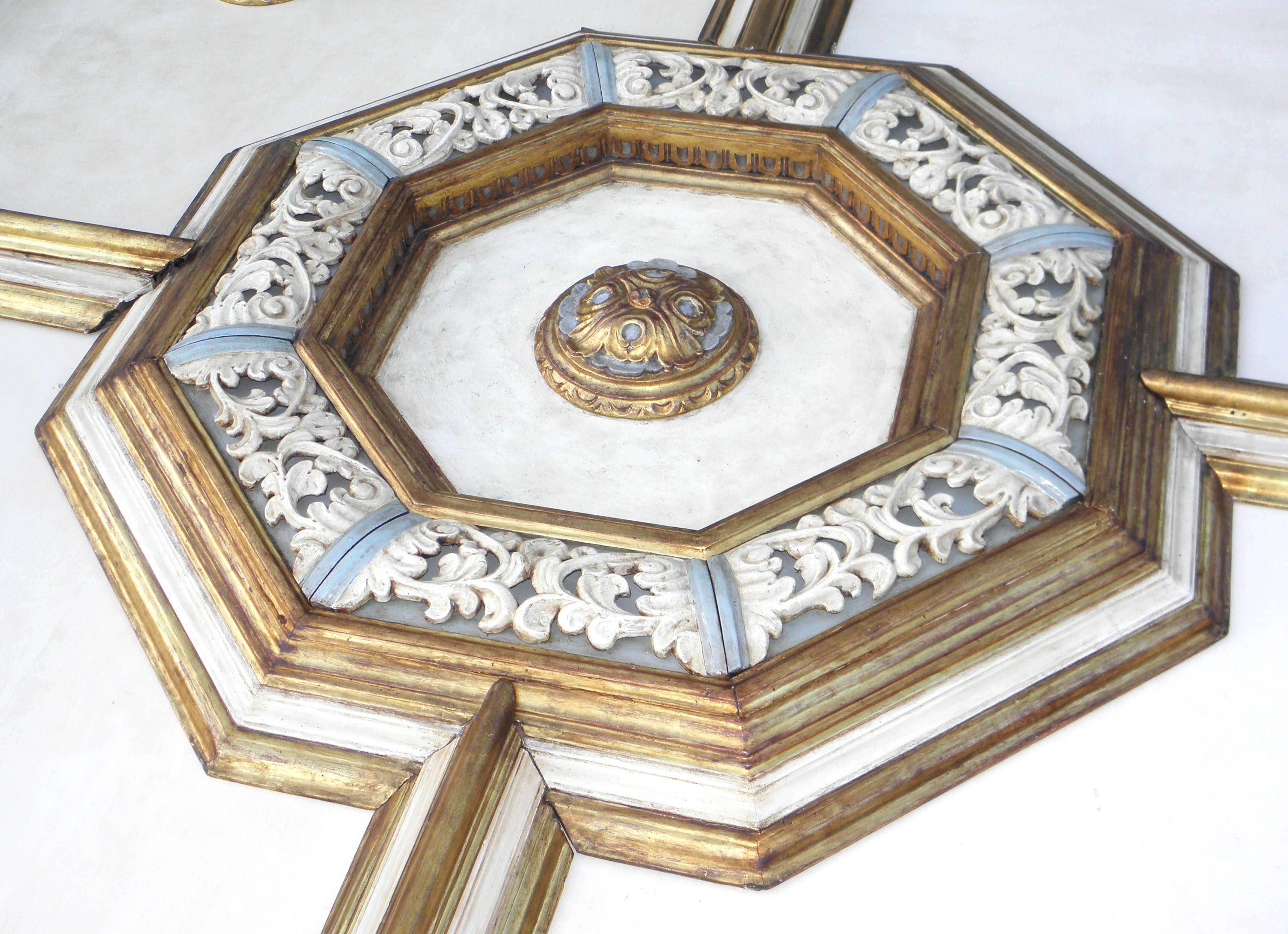 17th Century Italian Paneled Ceiling For Sale 4