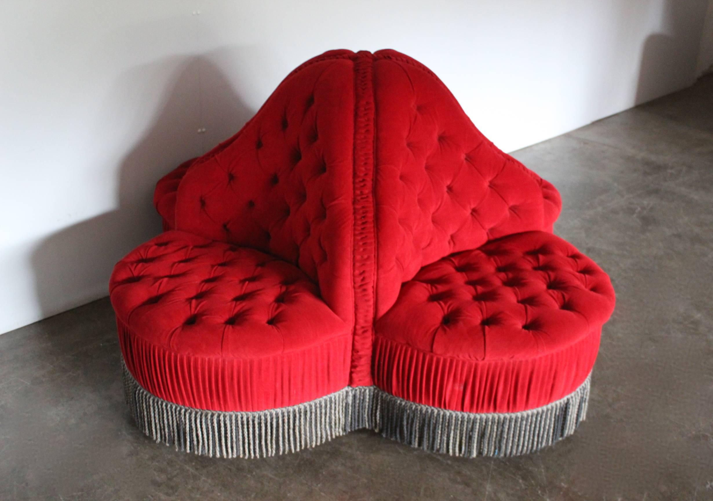 raspberry sofa