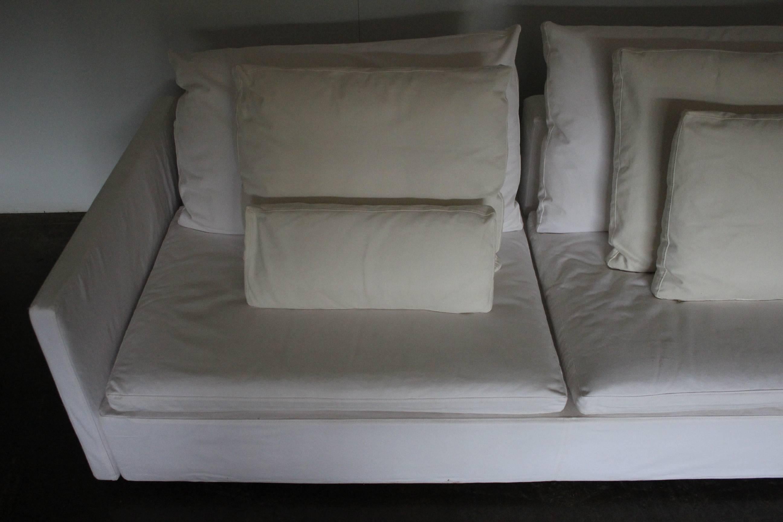 linen fabric couch